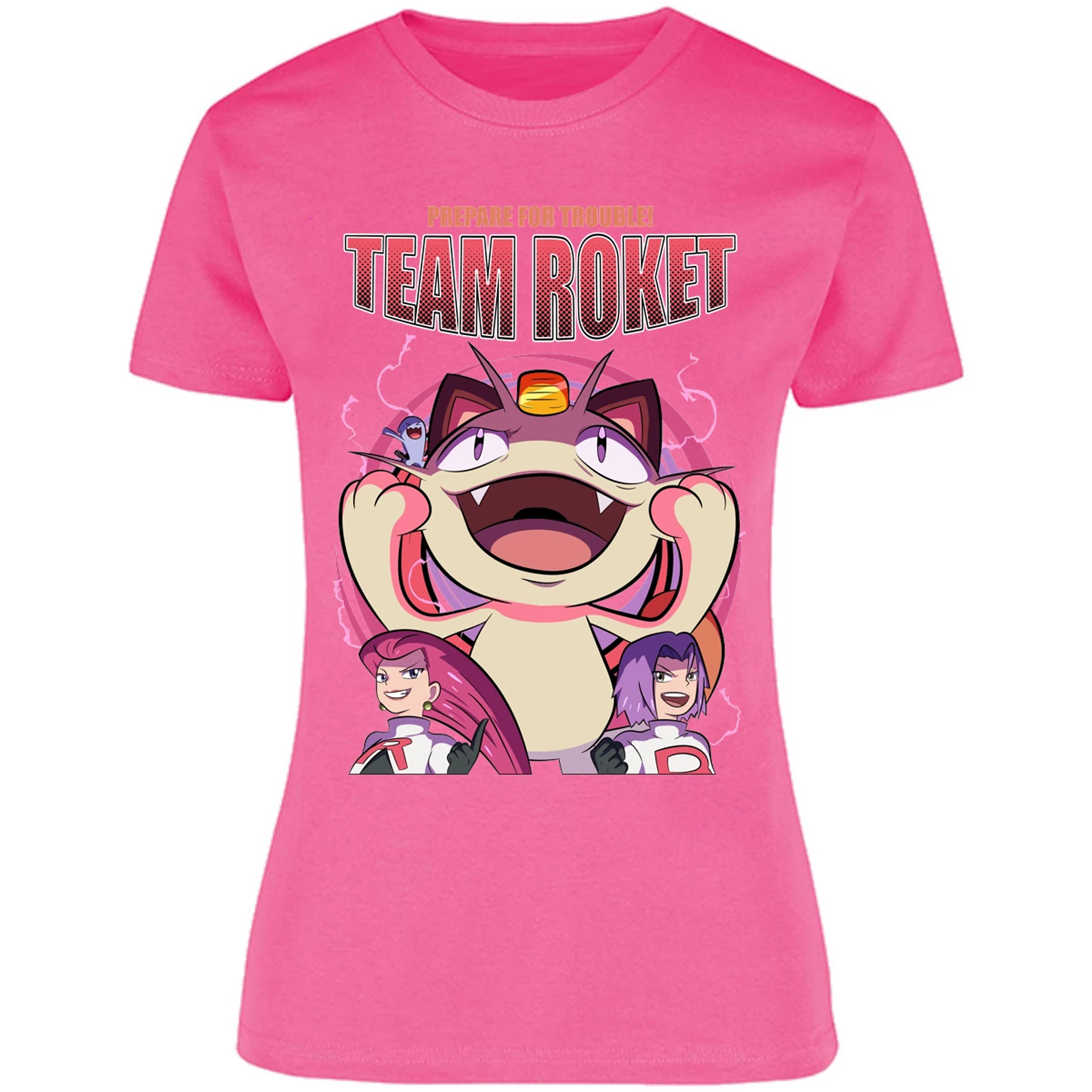 Blusa Pokemon Team Rocket Blusa para Mujer 12