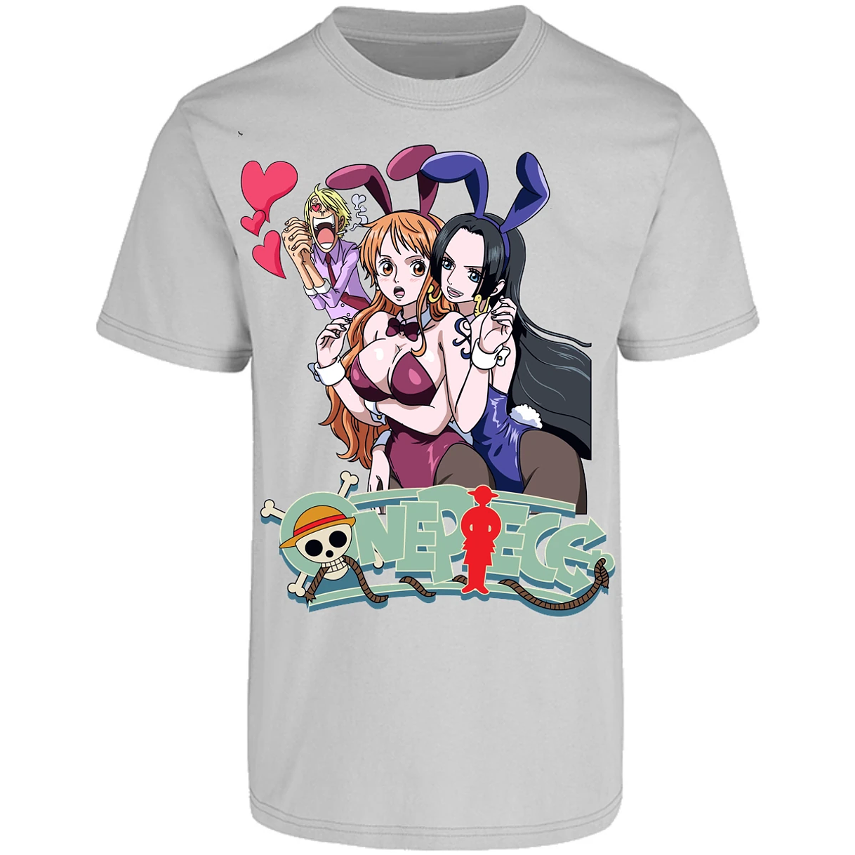 Playera One Piece Nami Y Boa para Adulto 21