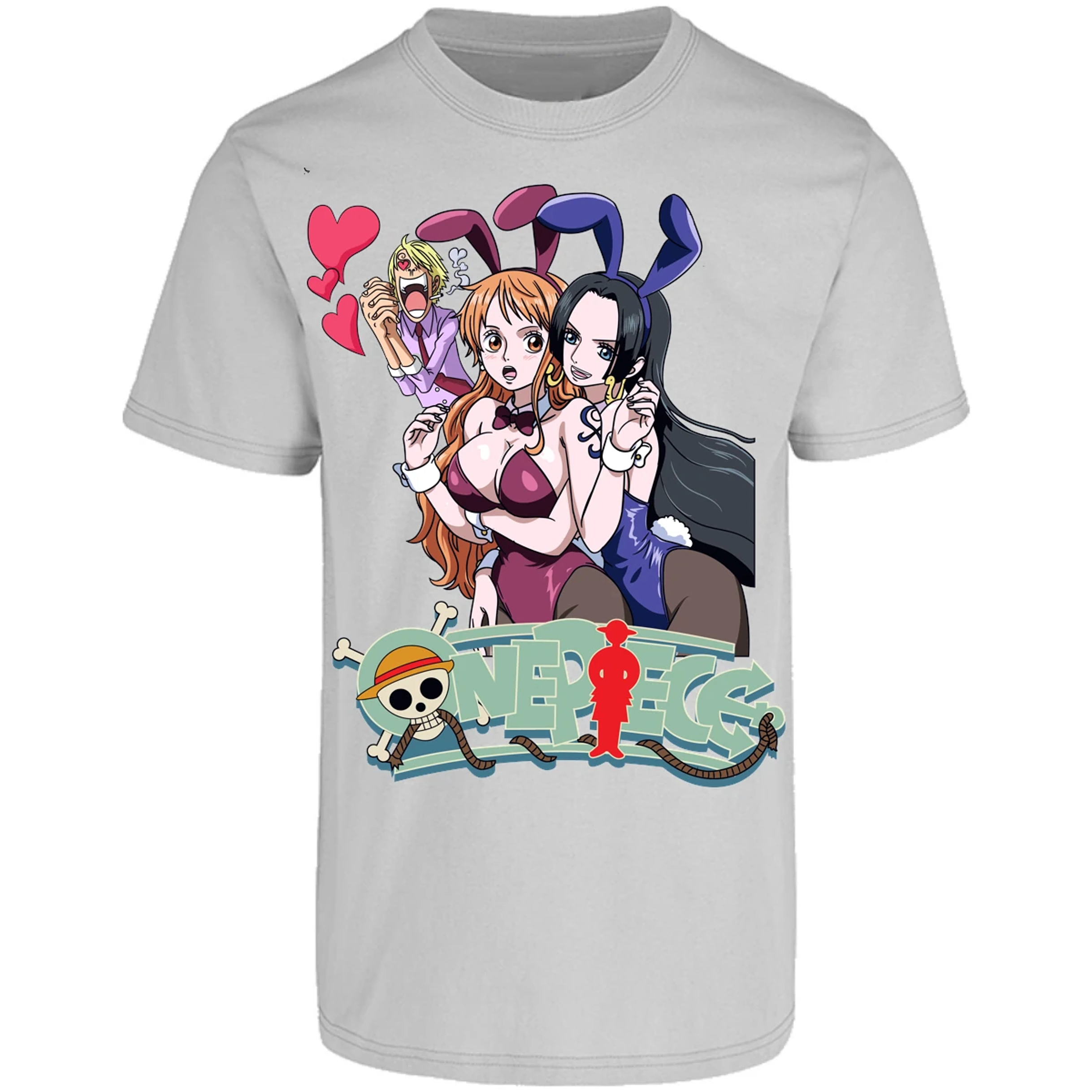 Playera One Piece Nami Y Boa para Adulto 21