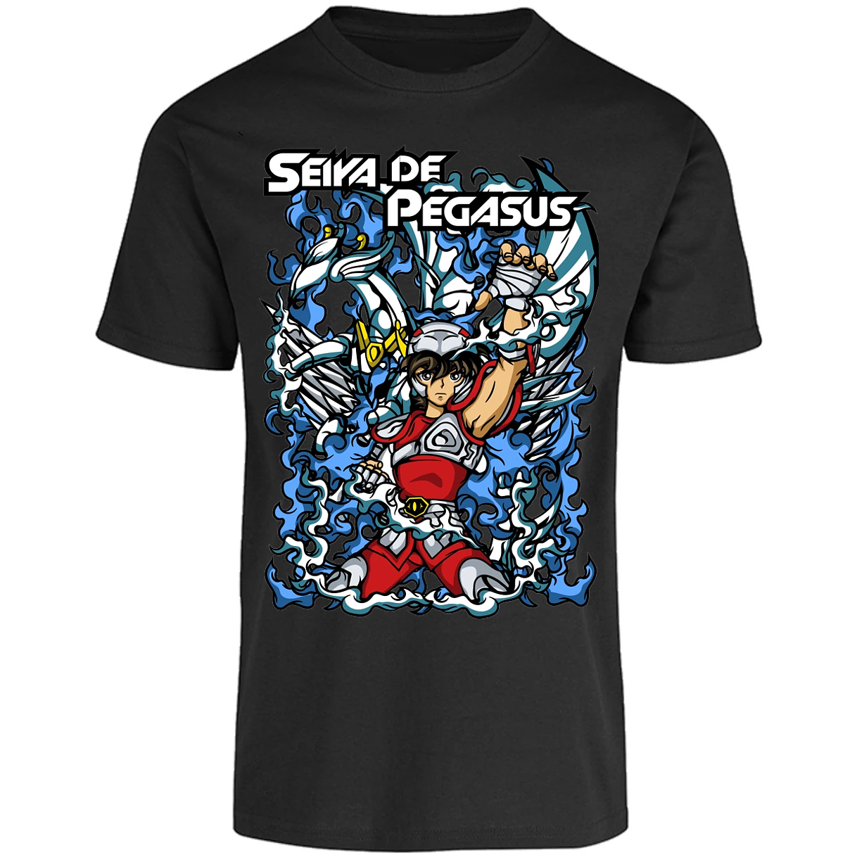 Playera Saint Seiya Seiya Anime para Adulto 12