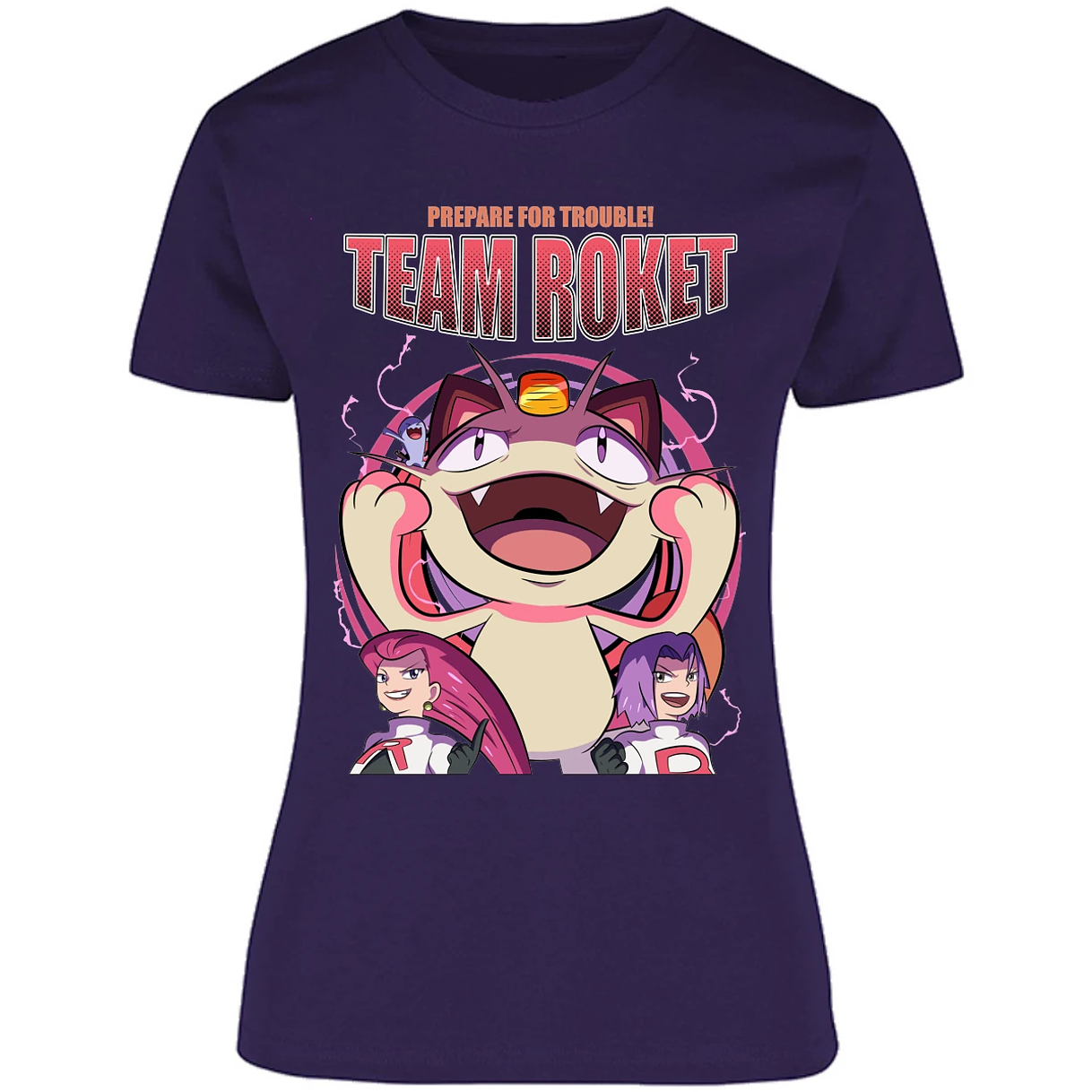 Blusa Pokemon Team Rocket Blusa para Mujer 15