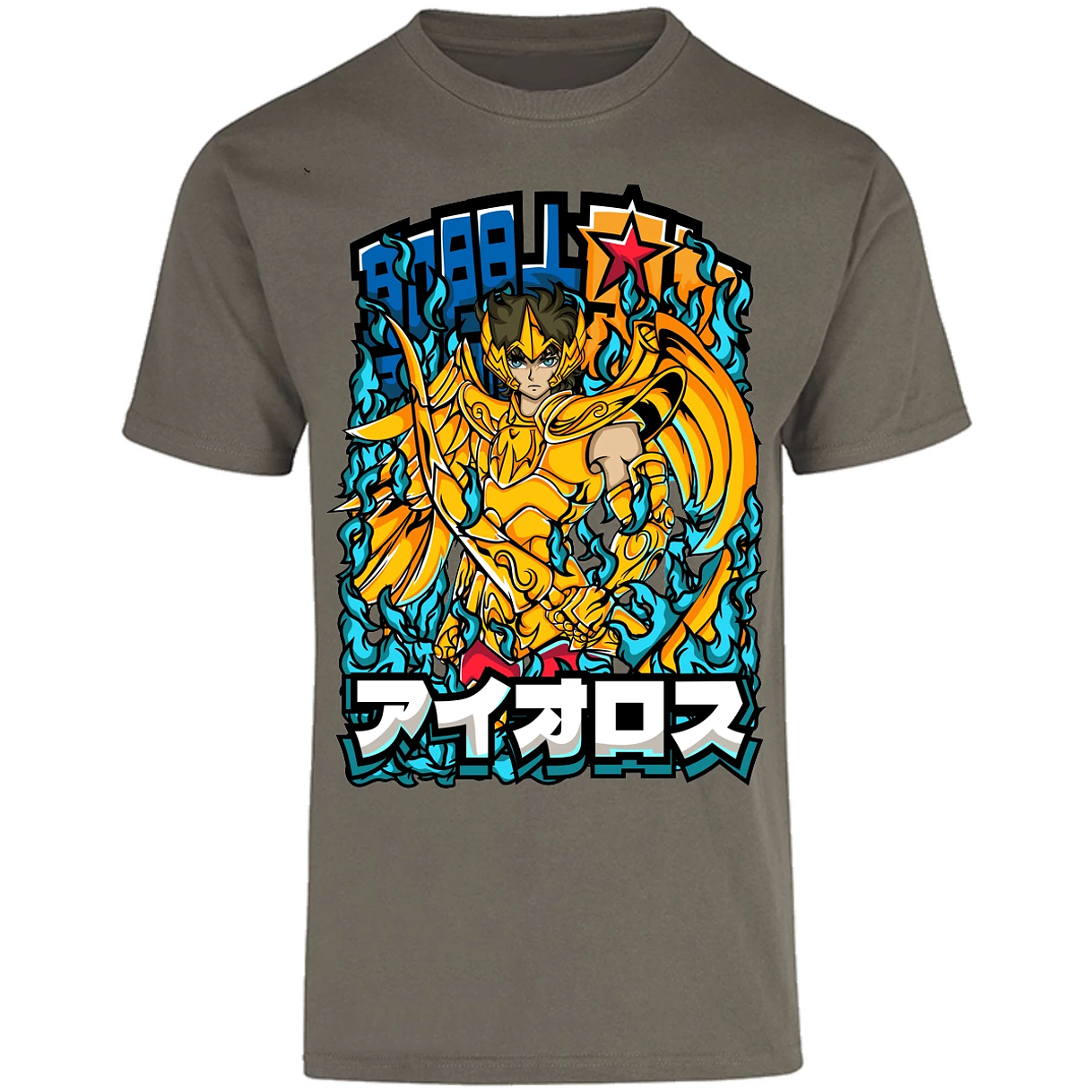Playera Saint Seiya Sagitario Anime para Adulto 14