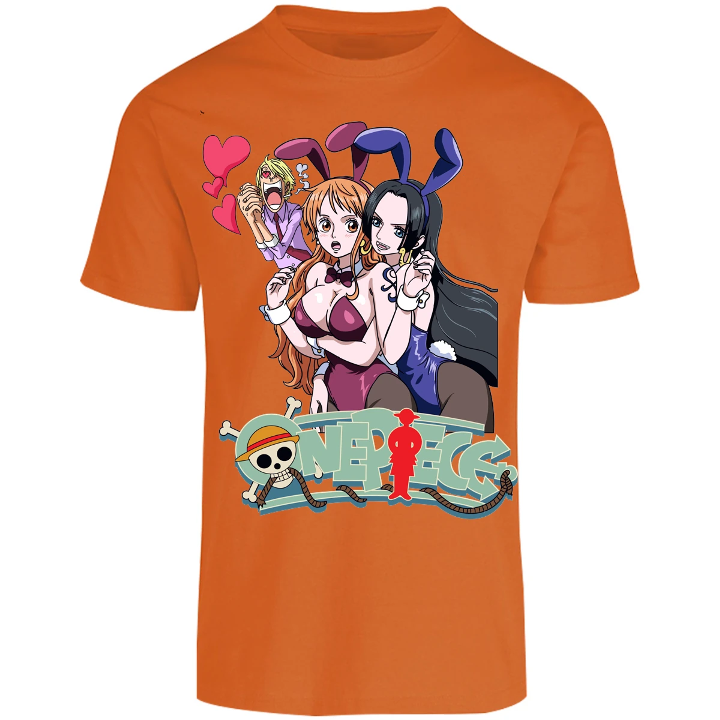 Playera One Piece Nami Y Boa para Adulto 25