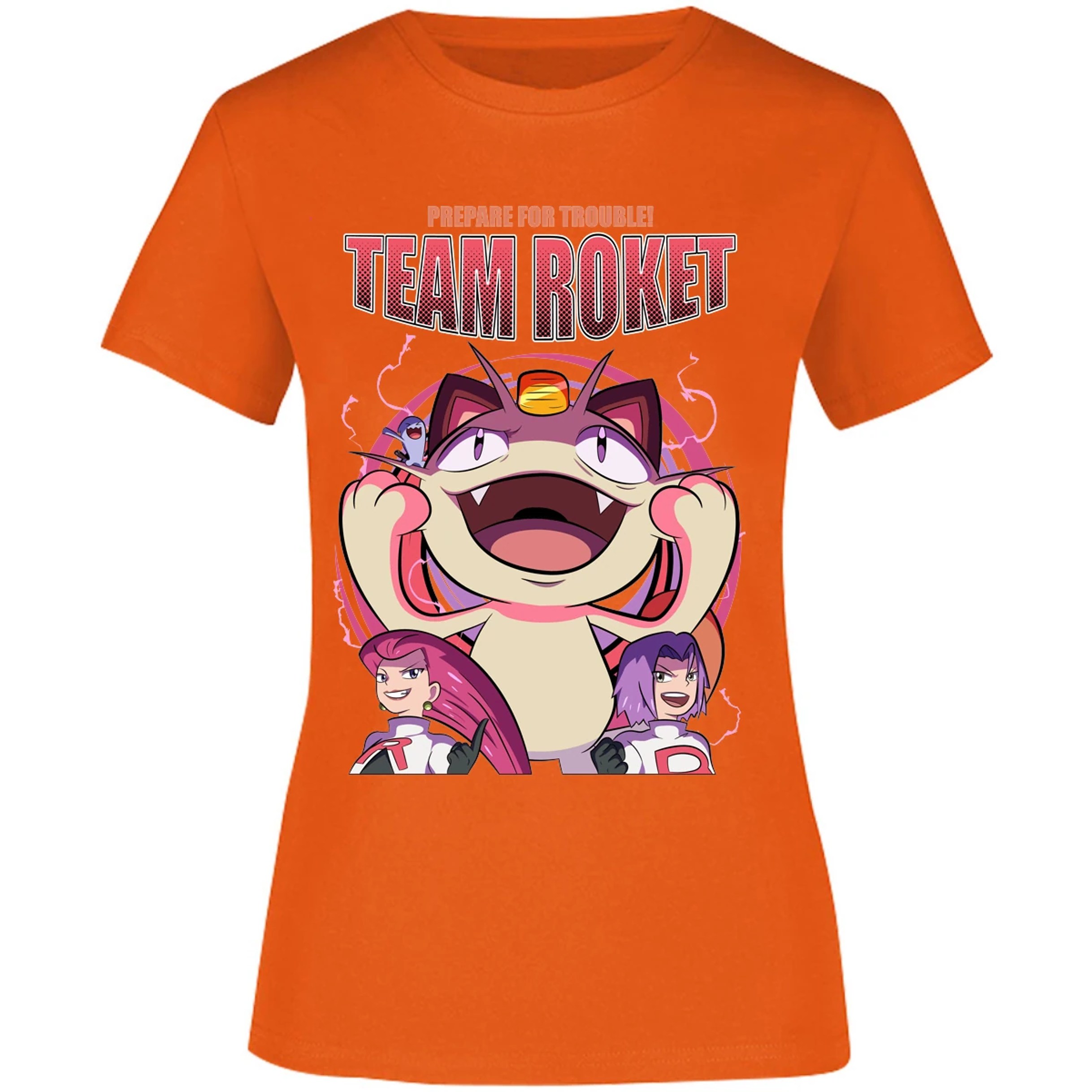 Blusa Pokemon Team Rocket Blusa para Mujer 17