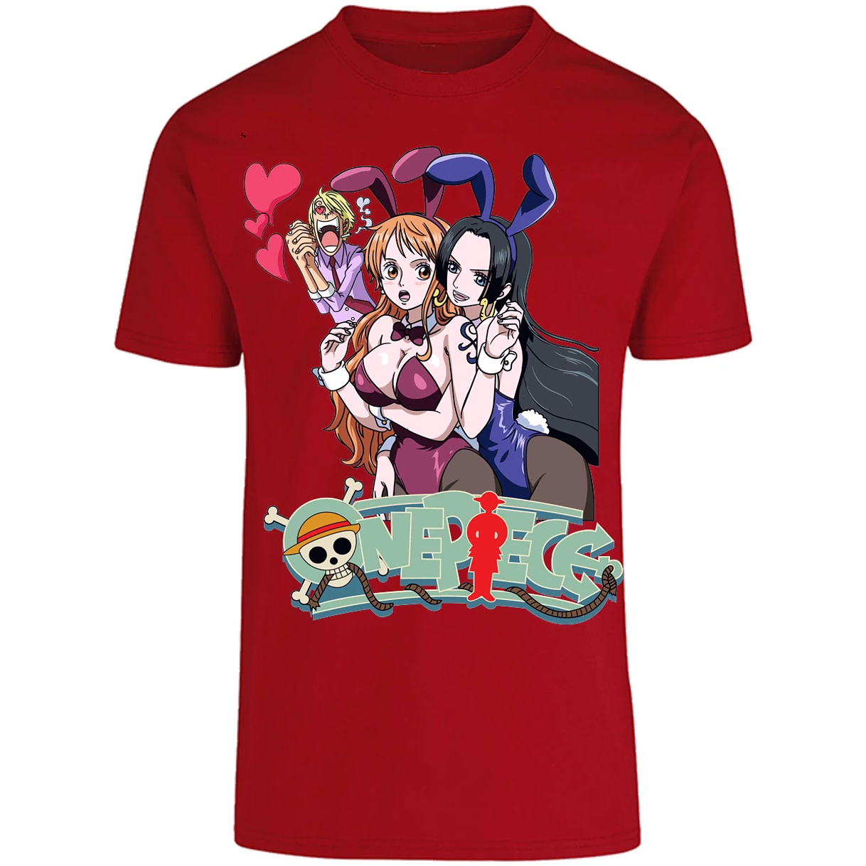 Playera One Piece Nami Y Boa para Adulto 27