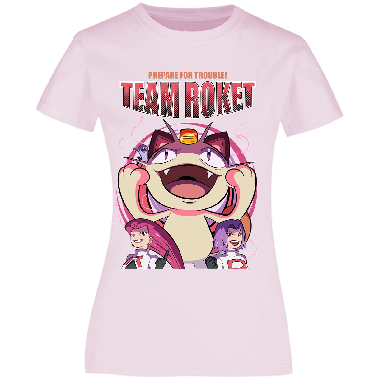 Blusa Pokemon Team Rocket Blusa para Mujer 18