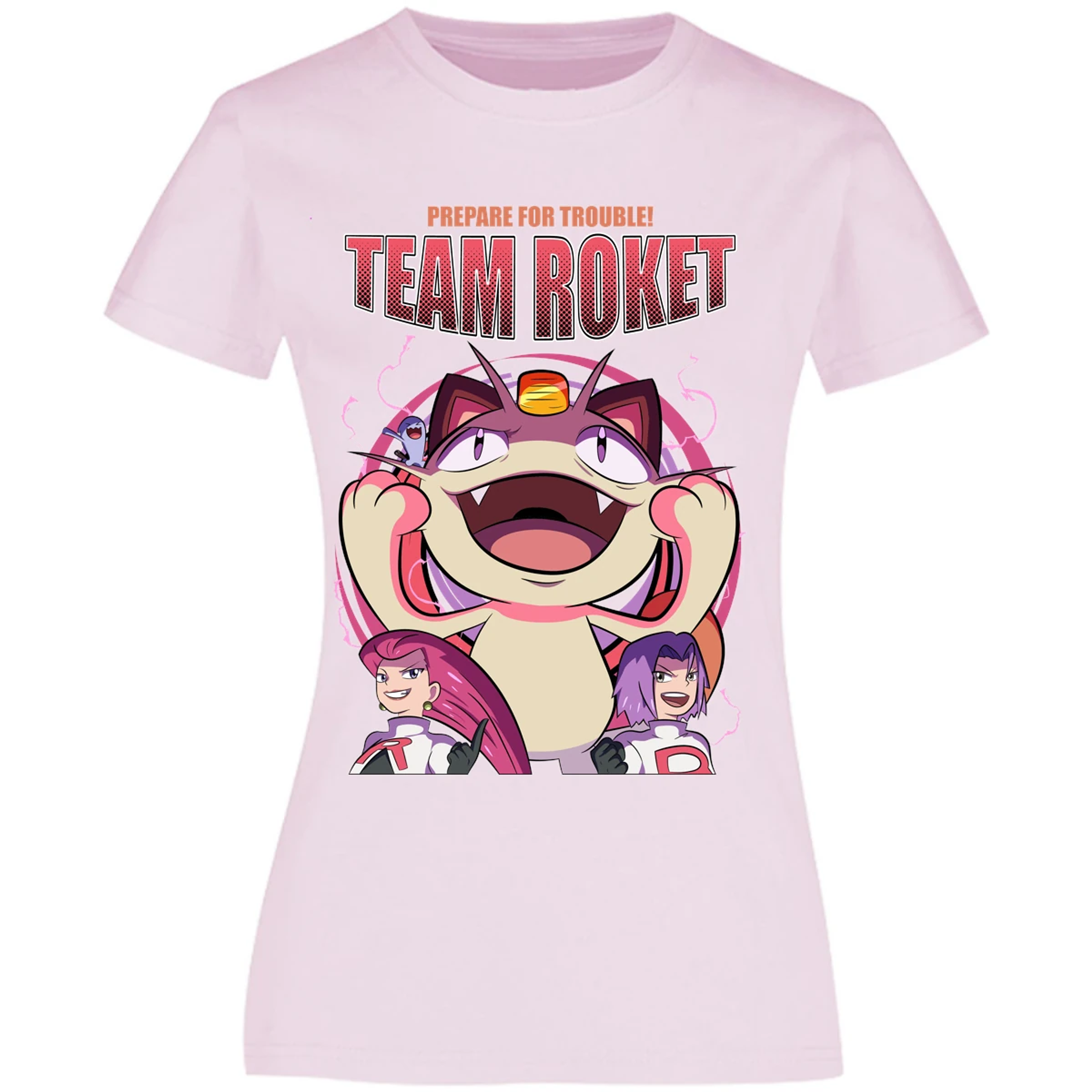 Blusa Pokemon Team Rocket Blusa para Mujer 18