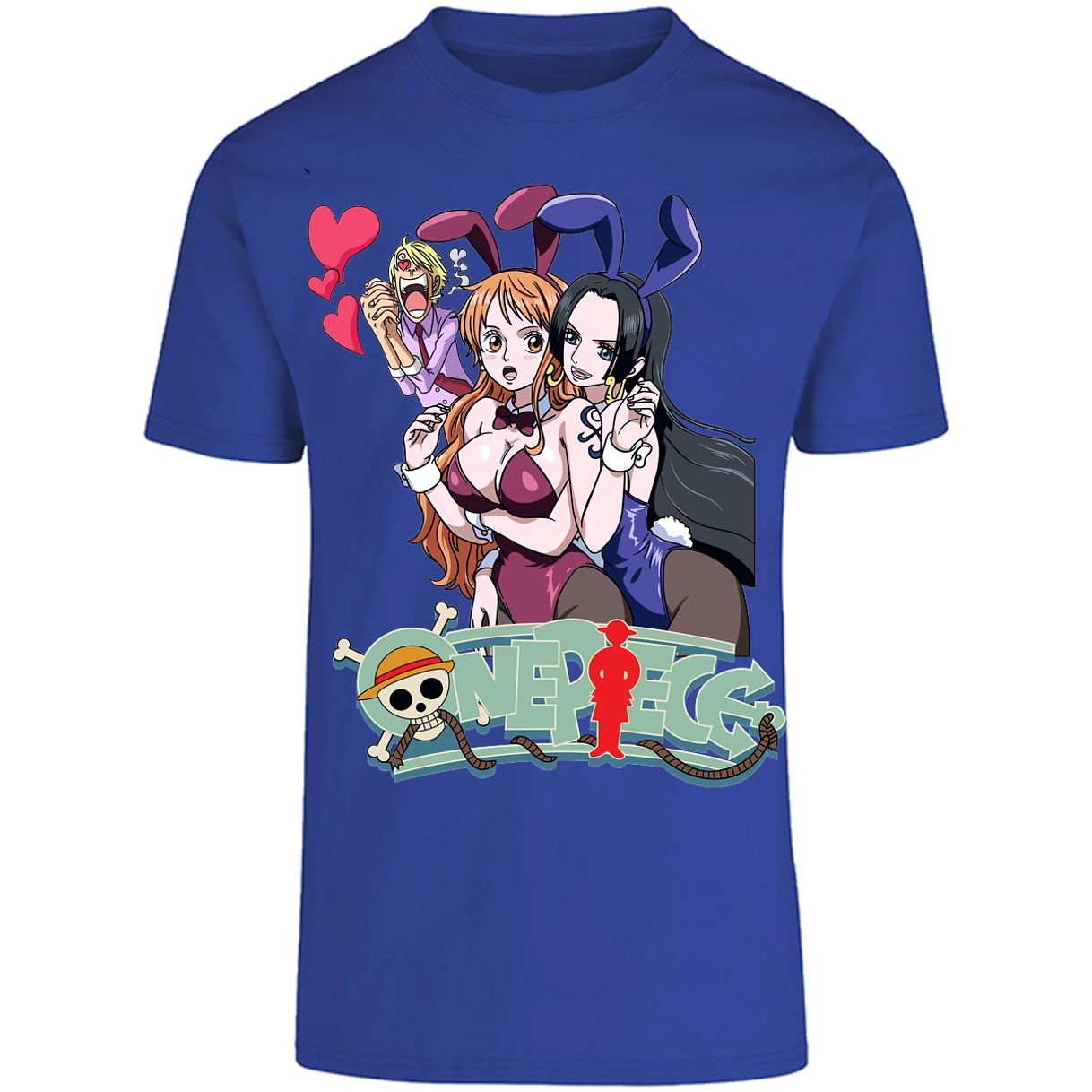 Playera One Piece Nami Y Boa para Adulto 30