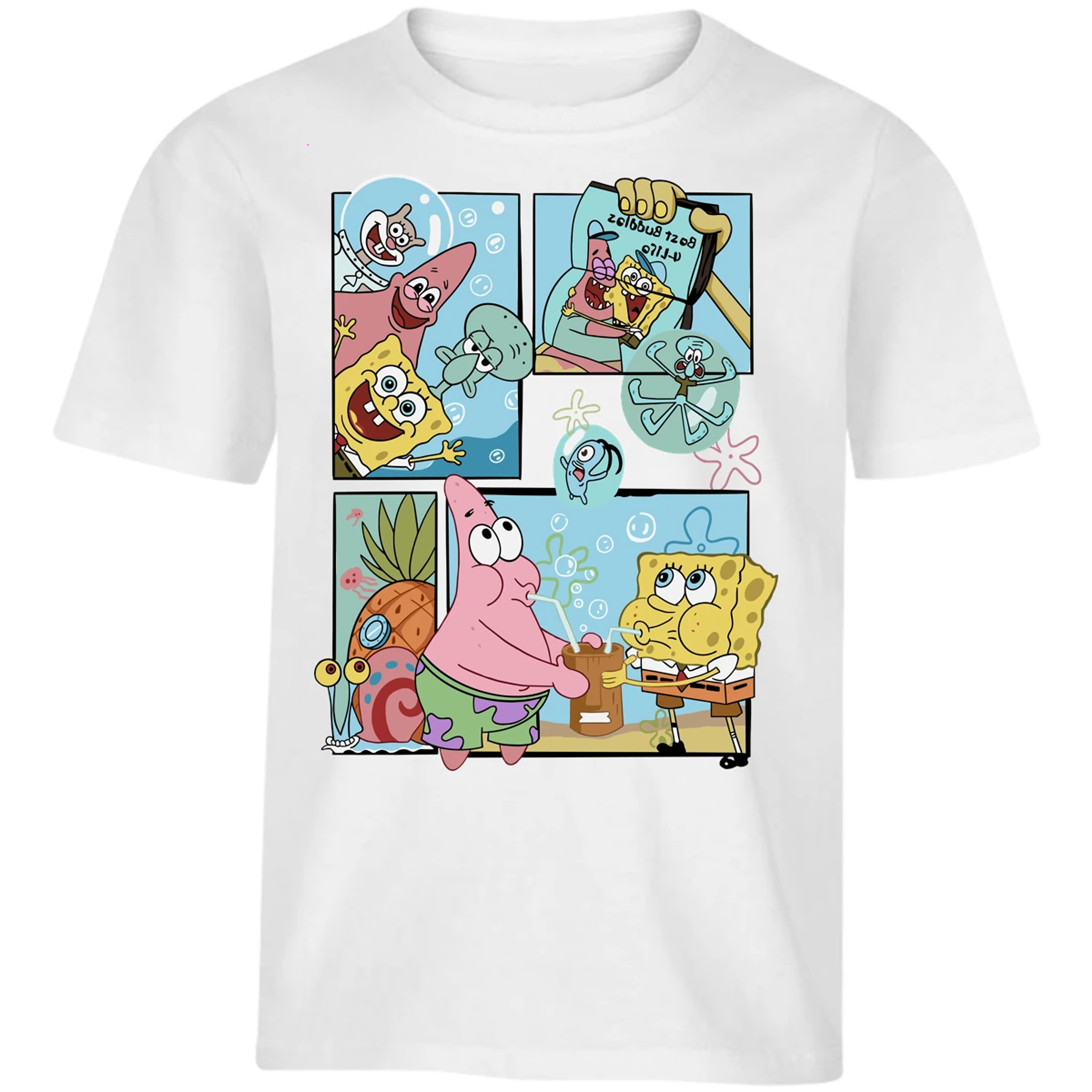 Playera Sponge Bob Sponge Bob para Niño 4