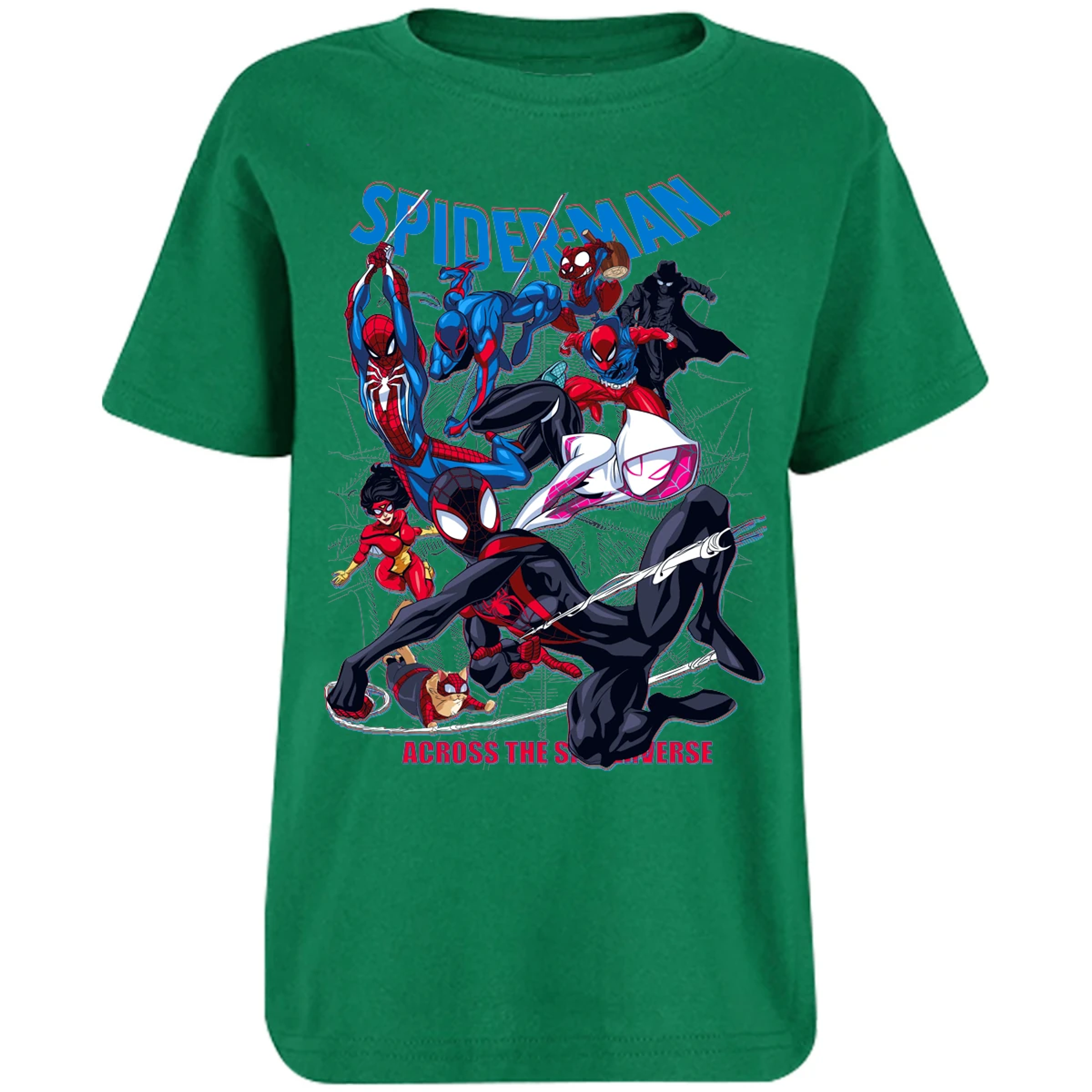 Playera Spiderman Across The Spiderverse para Niño 4