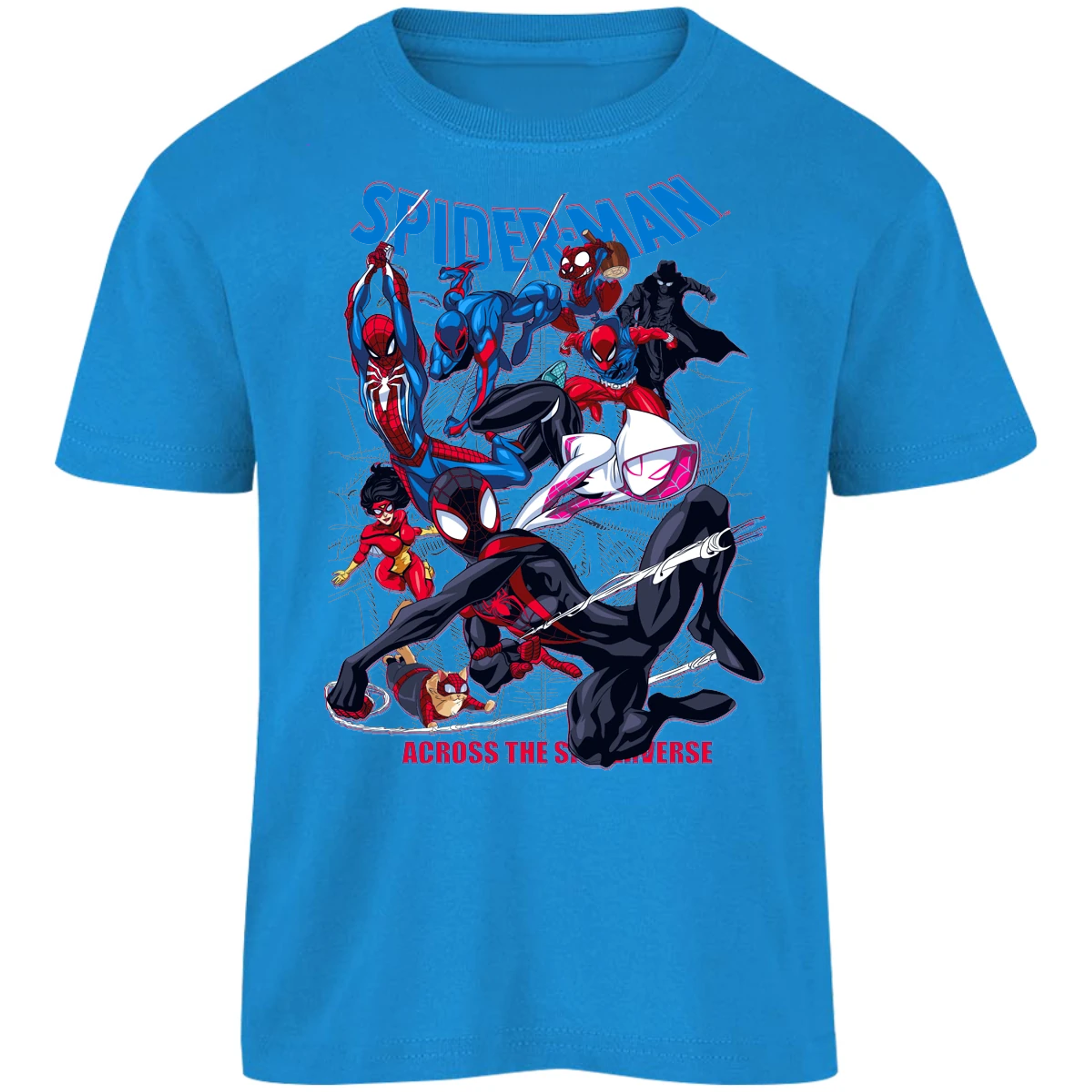 Playera Spiderman Across The Spiderverse para Niño 6