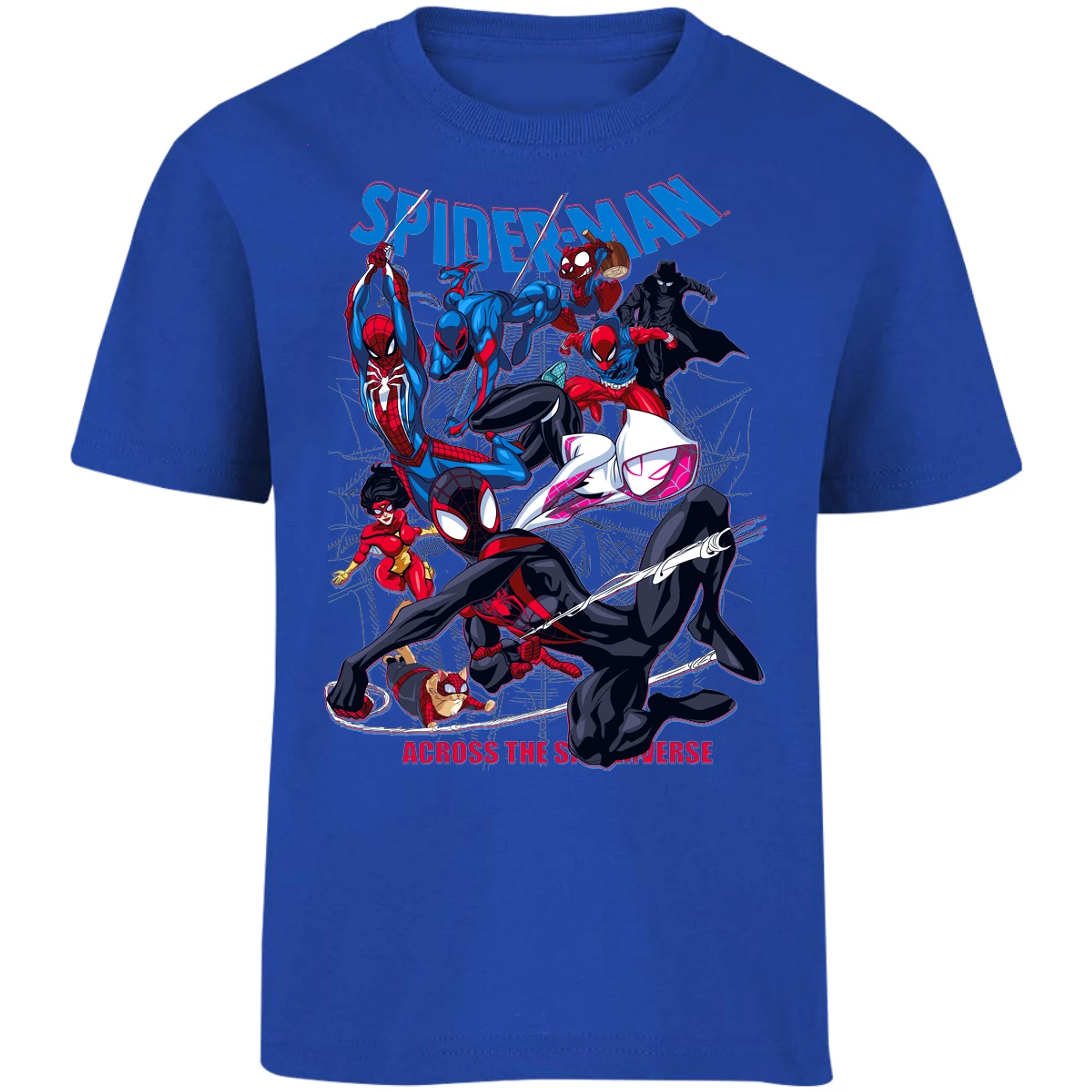 Playera Spiderman Across The Spiderverse para Niño 11
