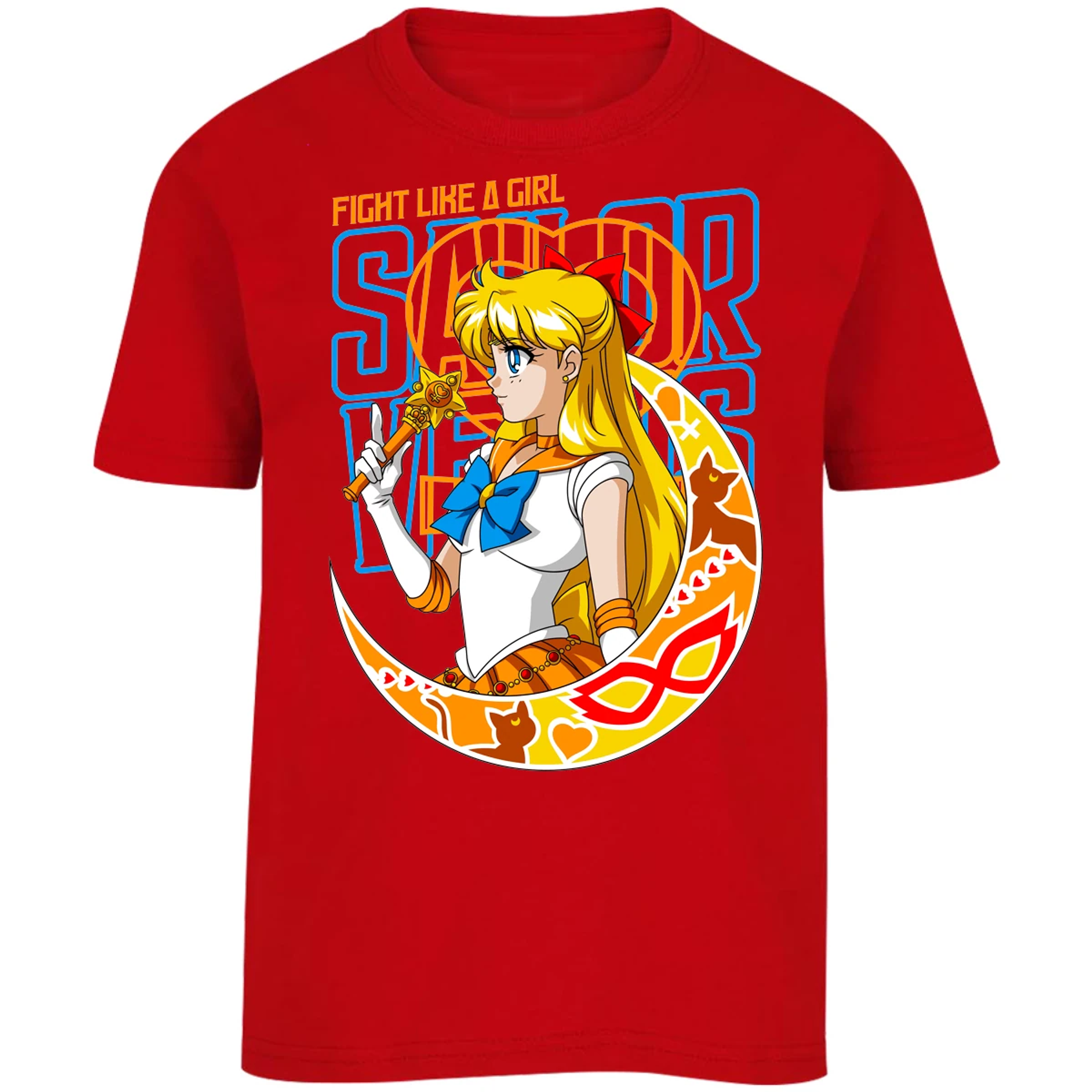 Playera Sailor Moon Sailor Moon Venus para Niño 16