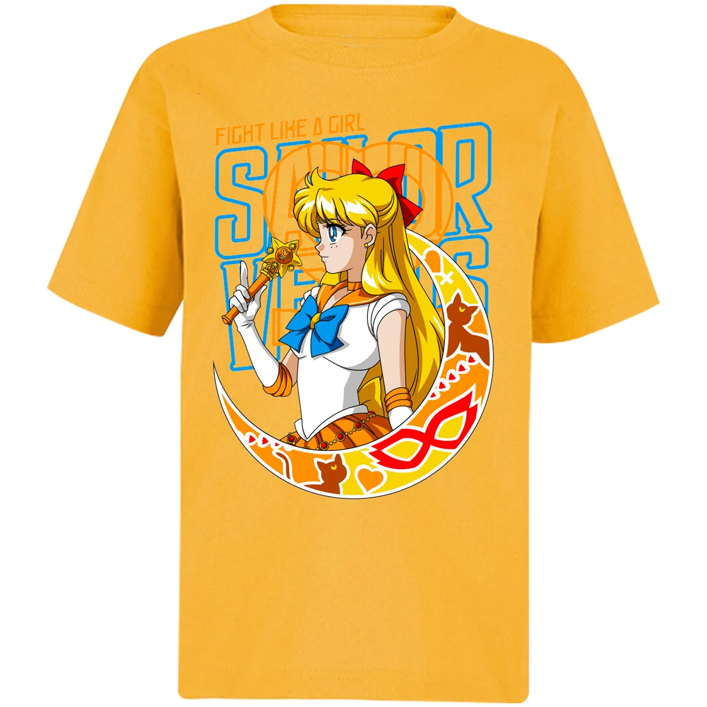 Playera Sailor Moon Sailor Moon Venus para Niño 1