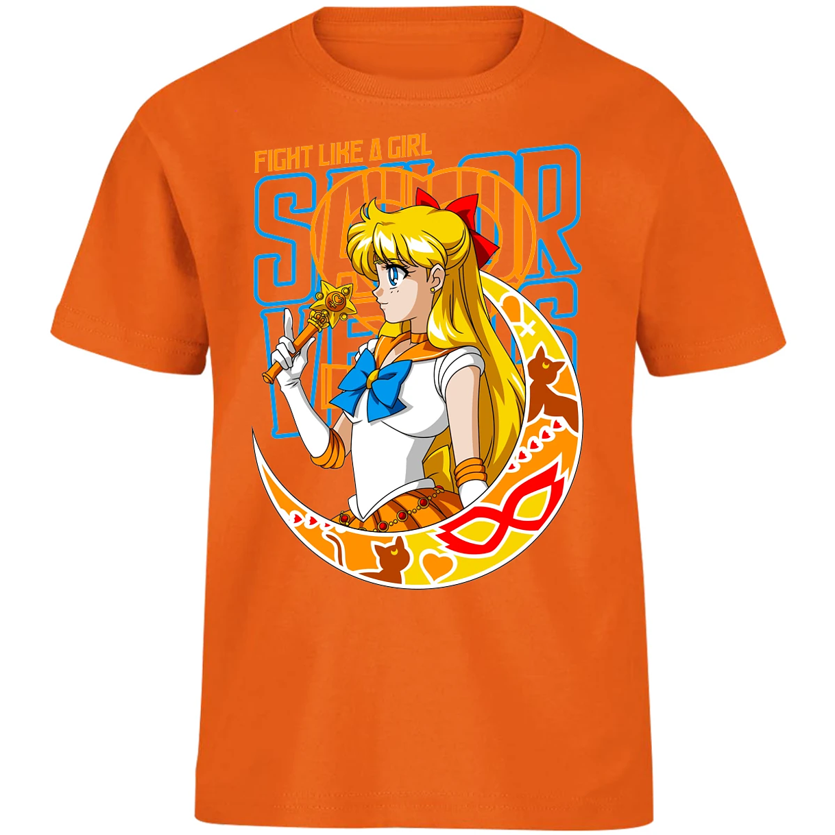 Playera Sailor Moon Sailor Moon Venus para Niño 9