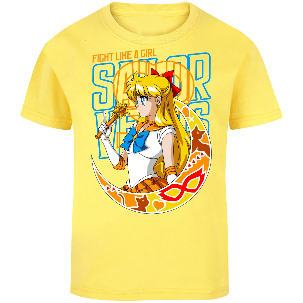Playera Sailor Moon Sailor Moon Venus para Niño 13
