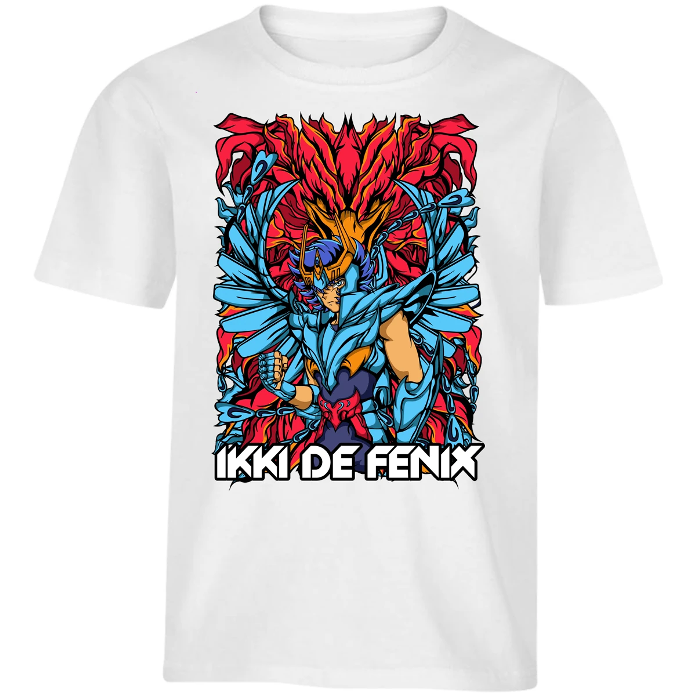 Playera Saint Seiya Fenix Anime para Niño 1