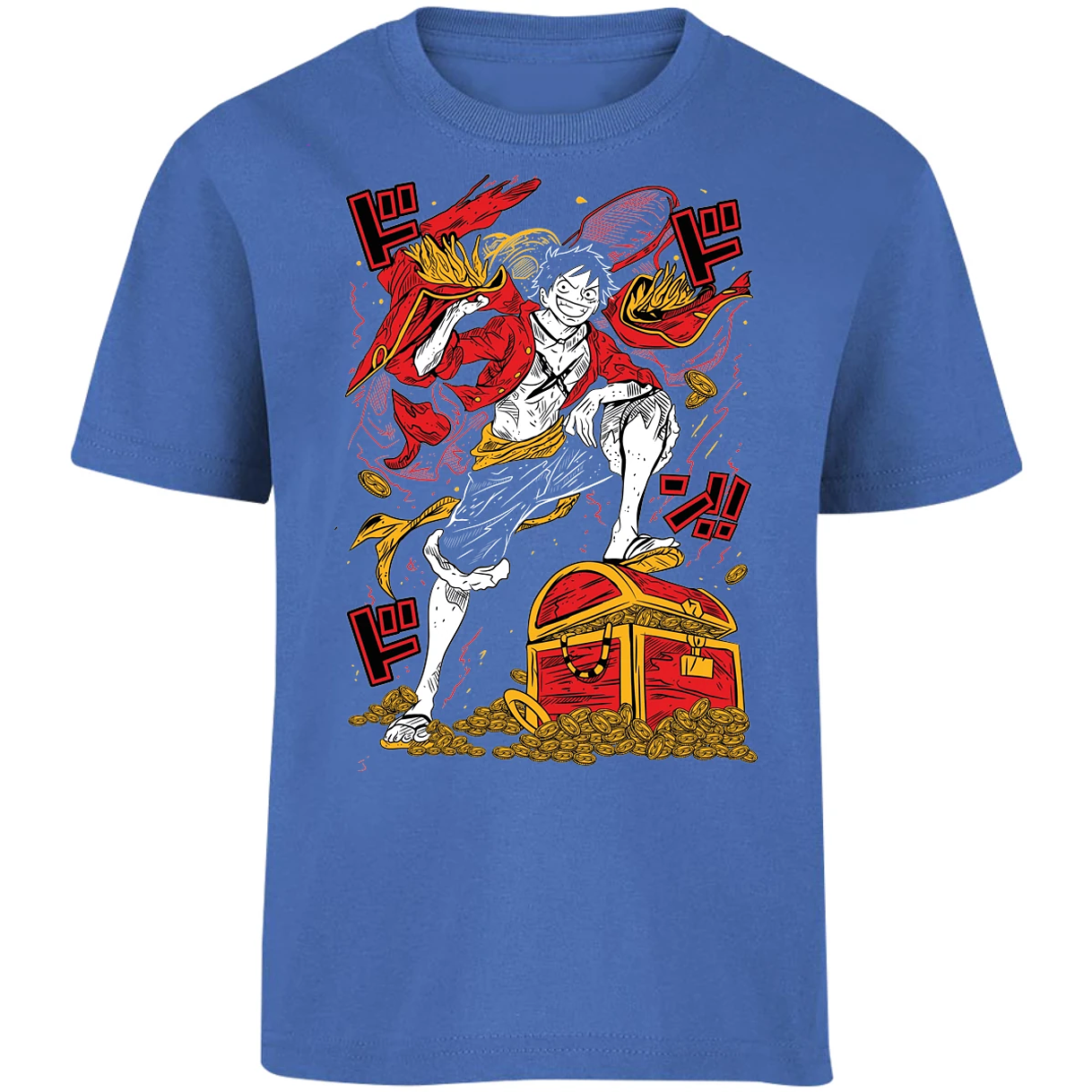 Playera One Piece Luffy Tesoro Anime para Niño 3