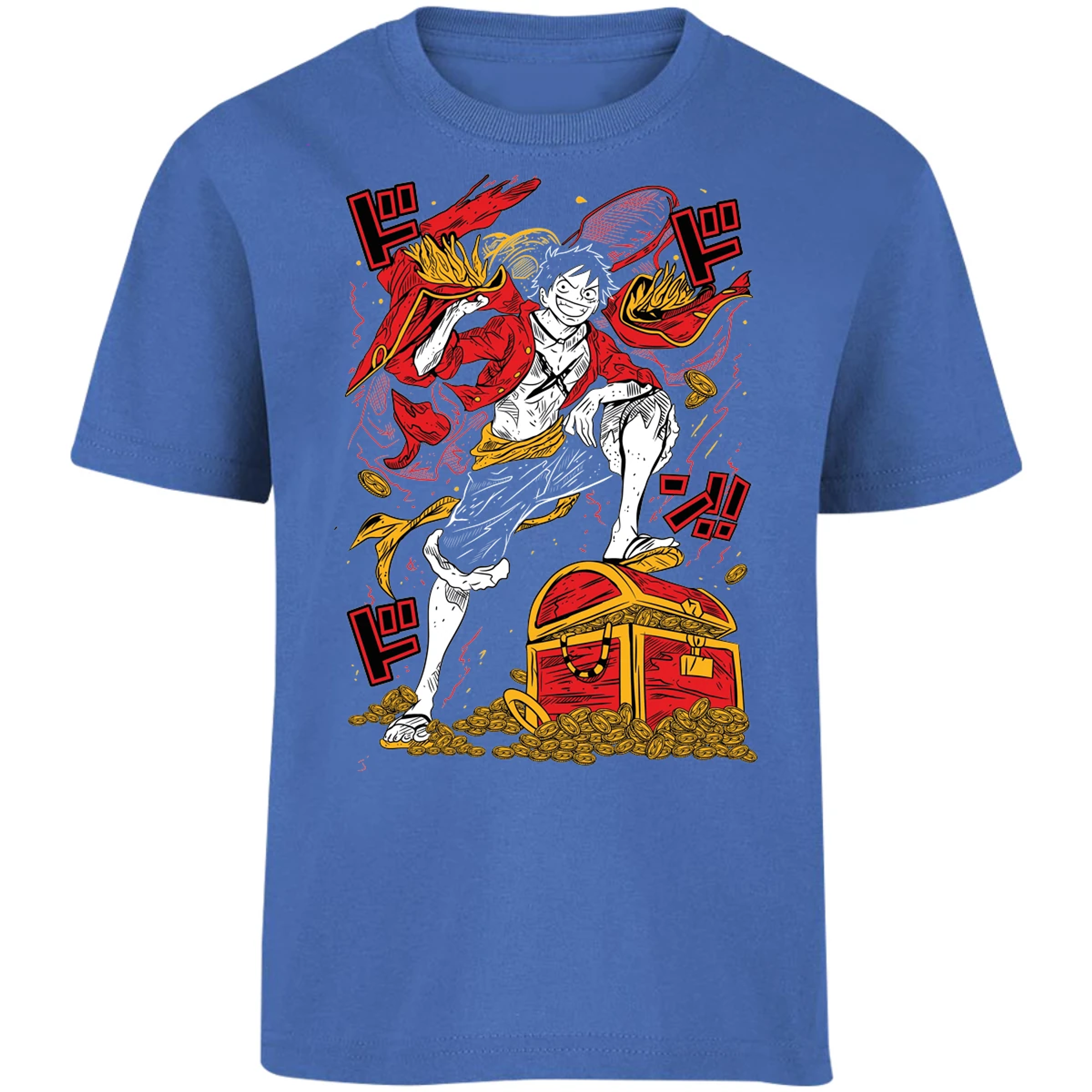 Playera One Piece Luffy Tesoro Anime para Niño 3