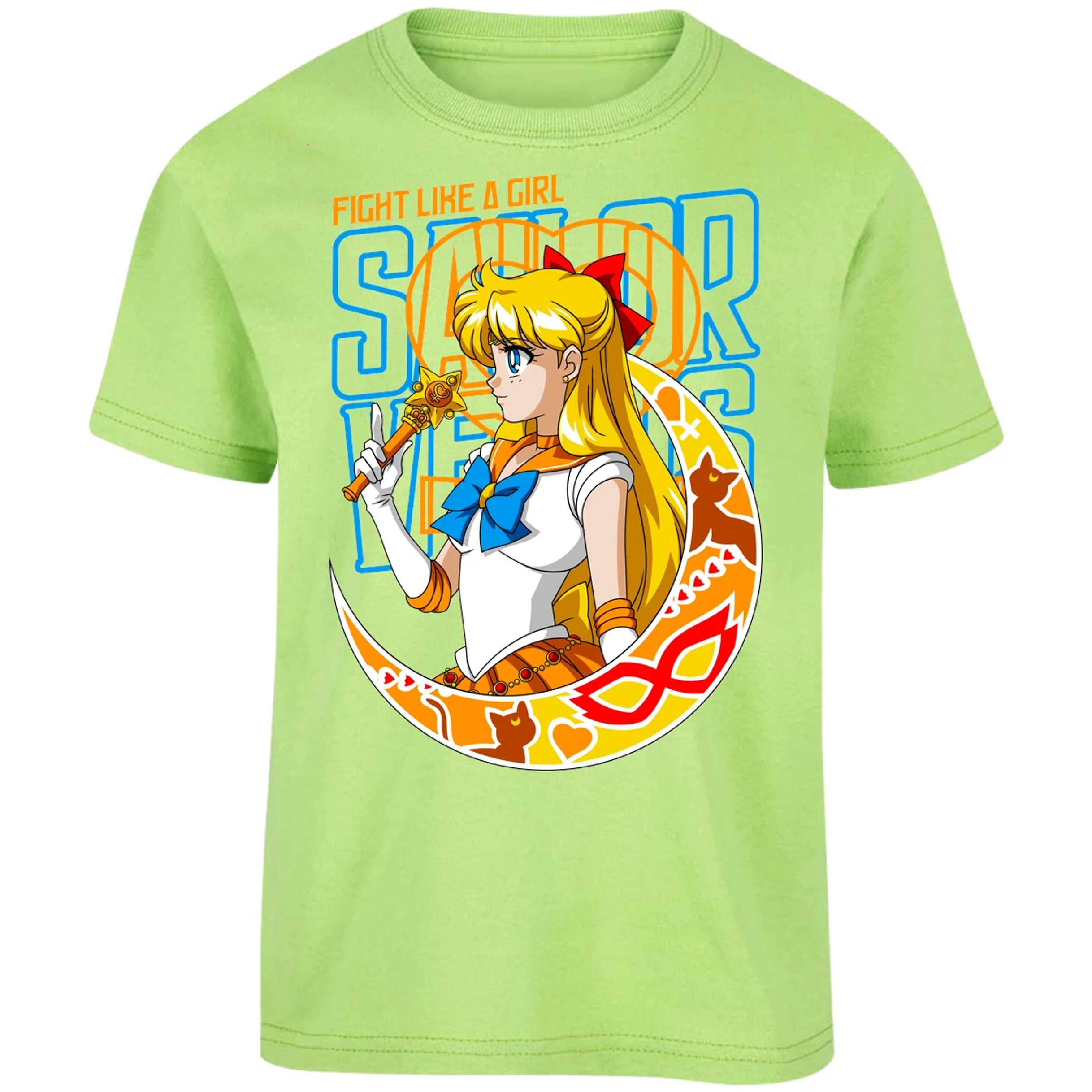 Playera Sailor Moon Sailor Moon Venus para Niño 4