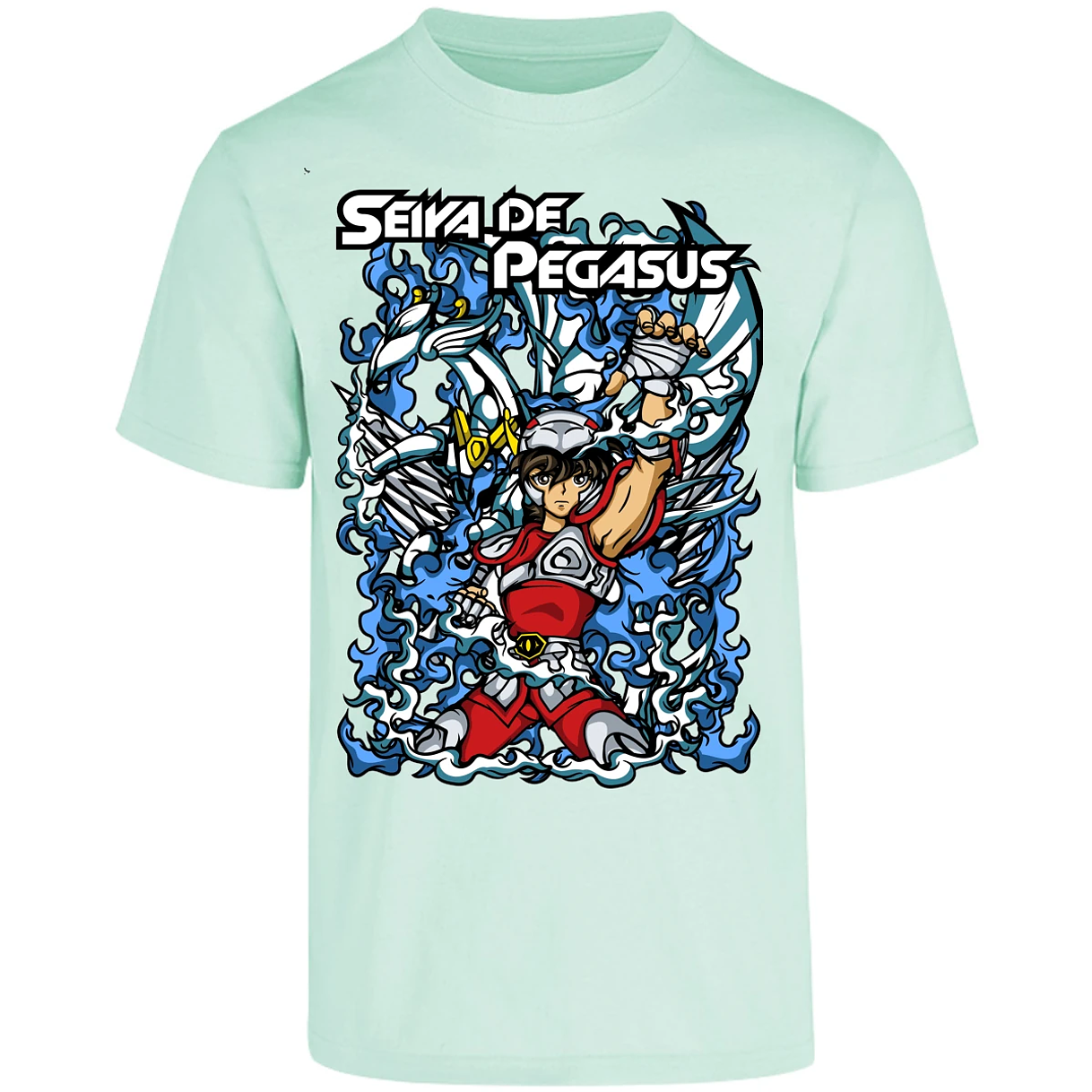 Playera Saint Seiya Seiya Anime para Adulto 4