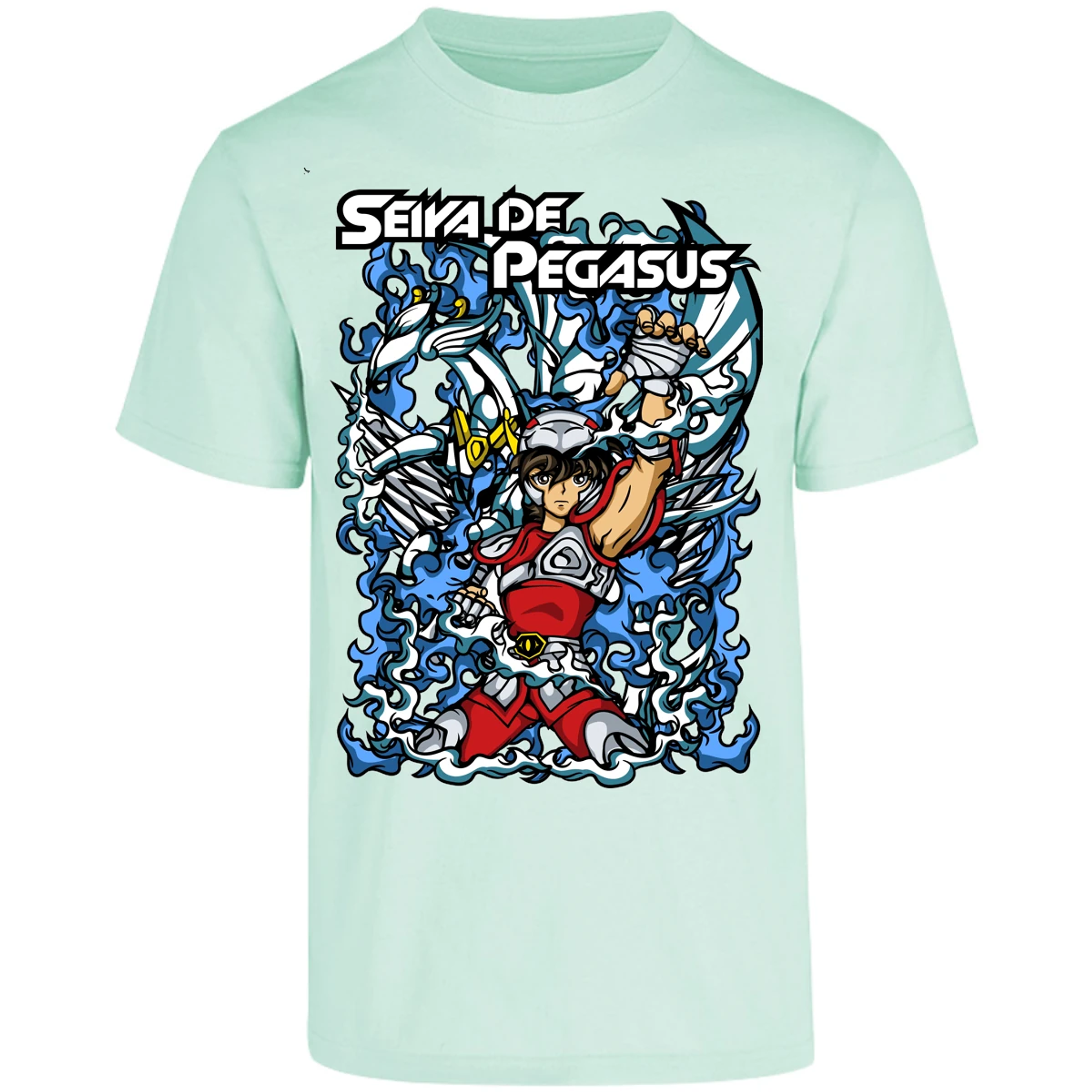 Playera Saint Seiya Seiya Anime para Adulto 4
