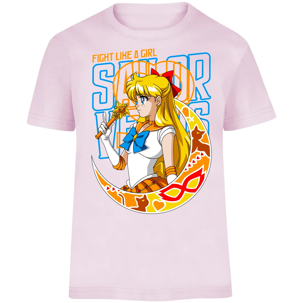 Playera Sailor Moon Sailor Moon Venus para Niño 6
