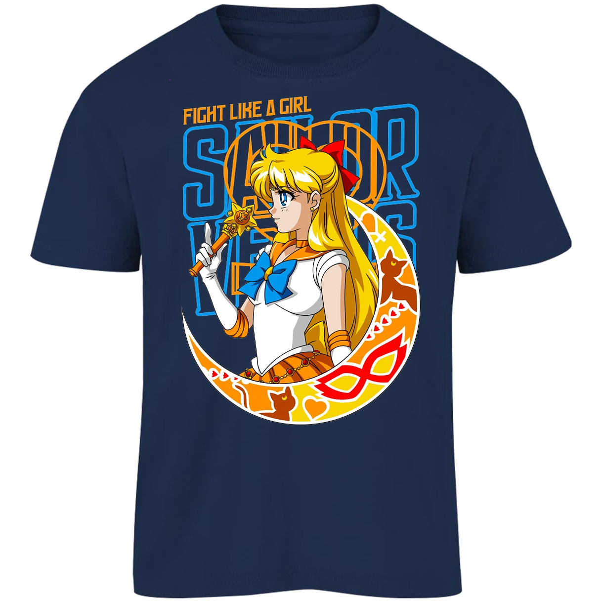 Playera Sailor Moon Sailor Moon Venus para Niño 10