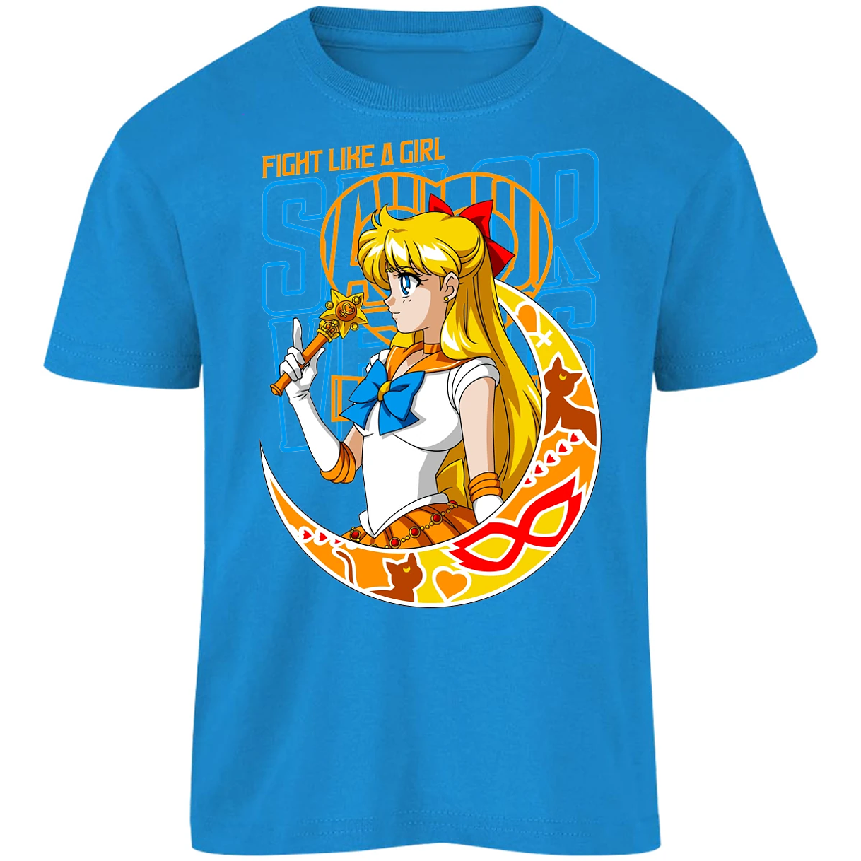 Playera Sailor Moon Sailor Moon Venus para Niño 15