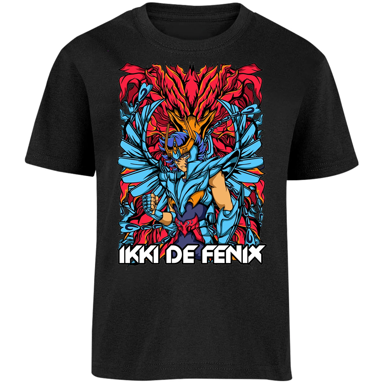 Playera Saint Seiya Fenix Anime para Niño 6