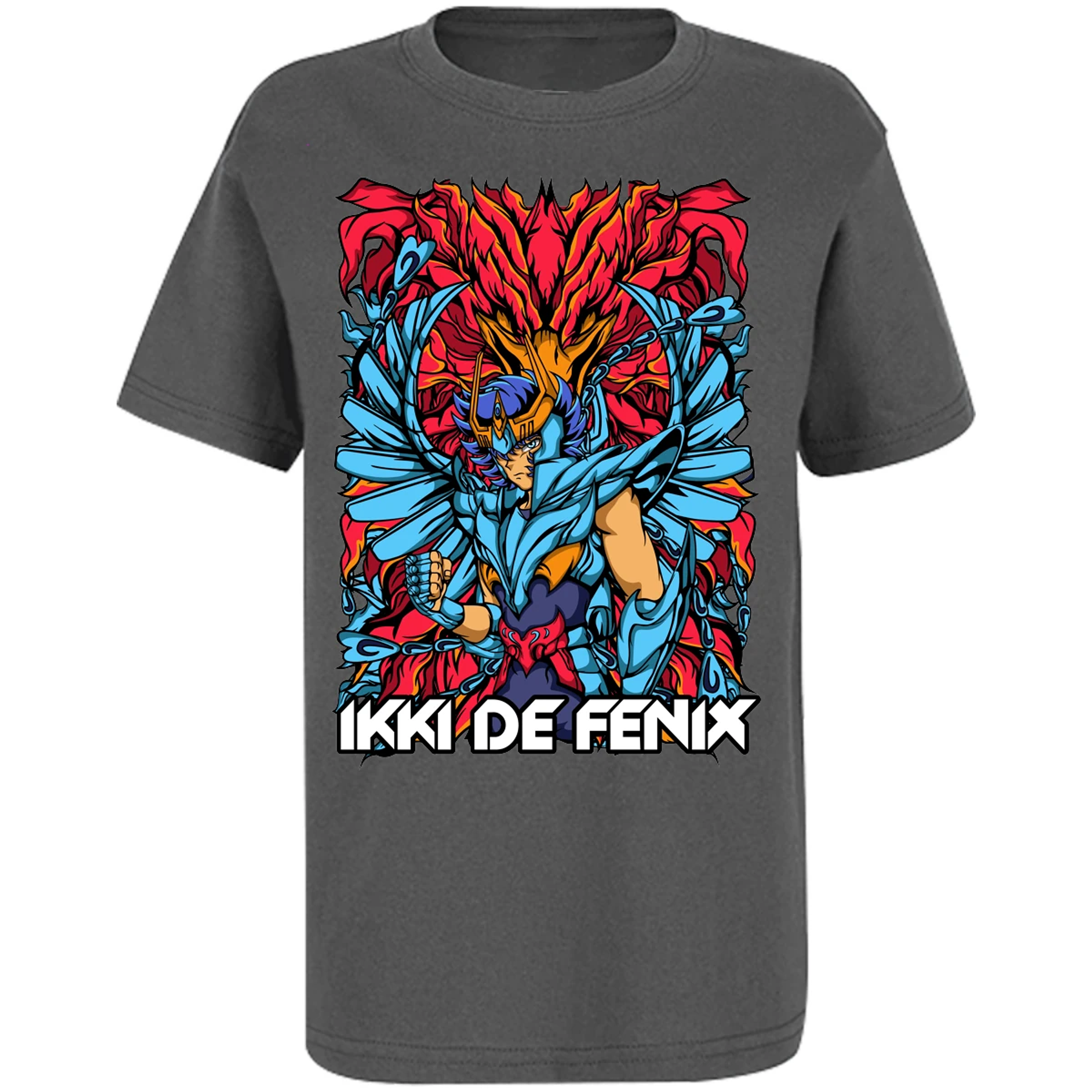 Playera Saint Seiya Fenix Anime para Niño 4