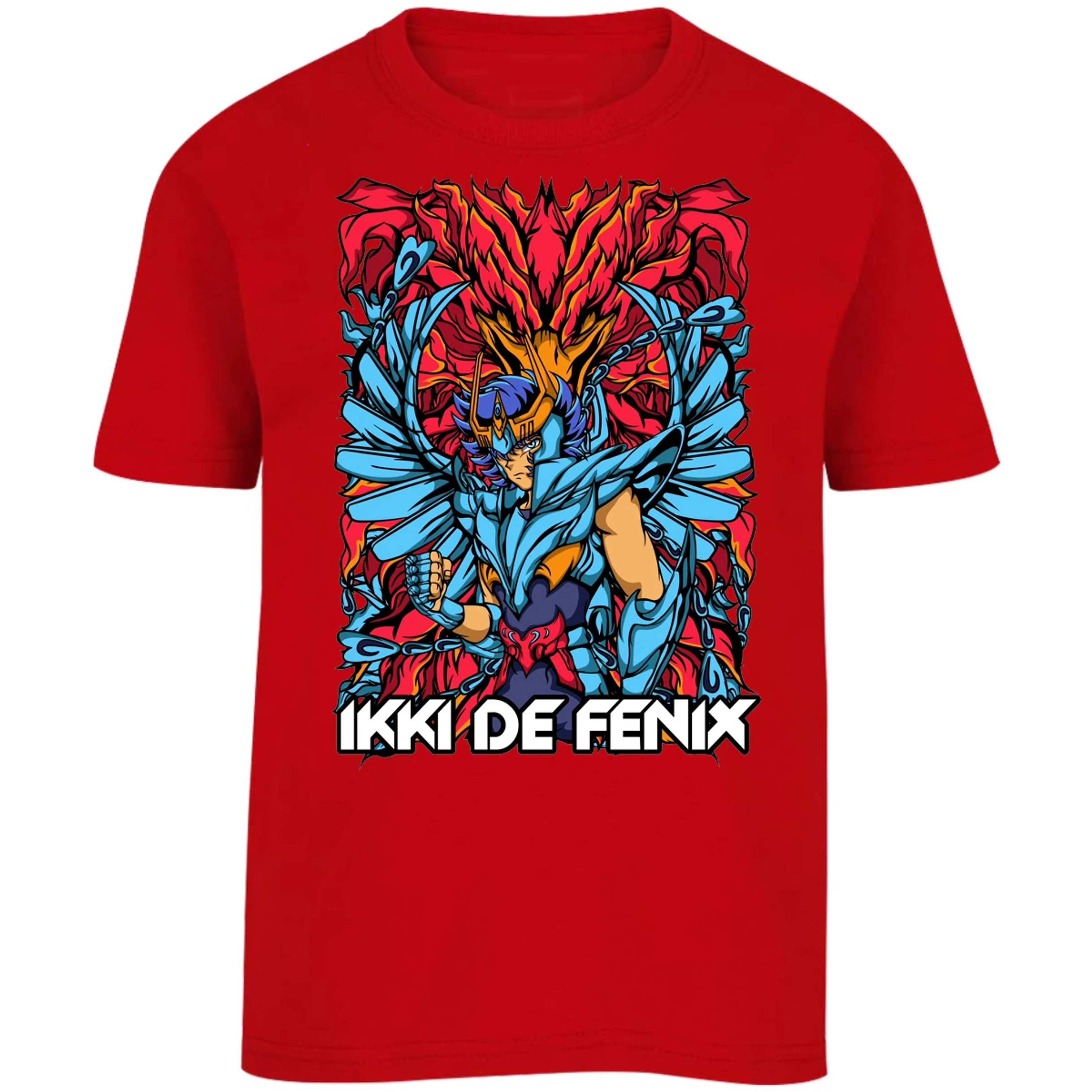 Playera Saint Seiya Fenix Anime para Niño 7