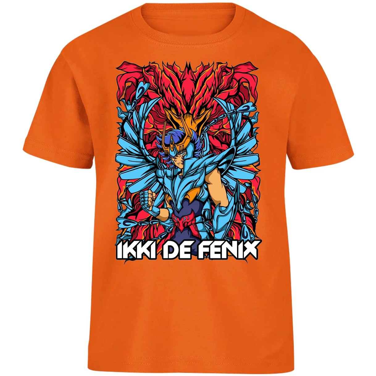Playera Saint Seiya Fenix Anime para Niño 8