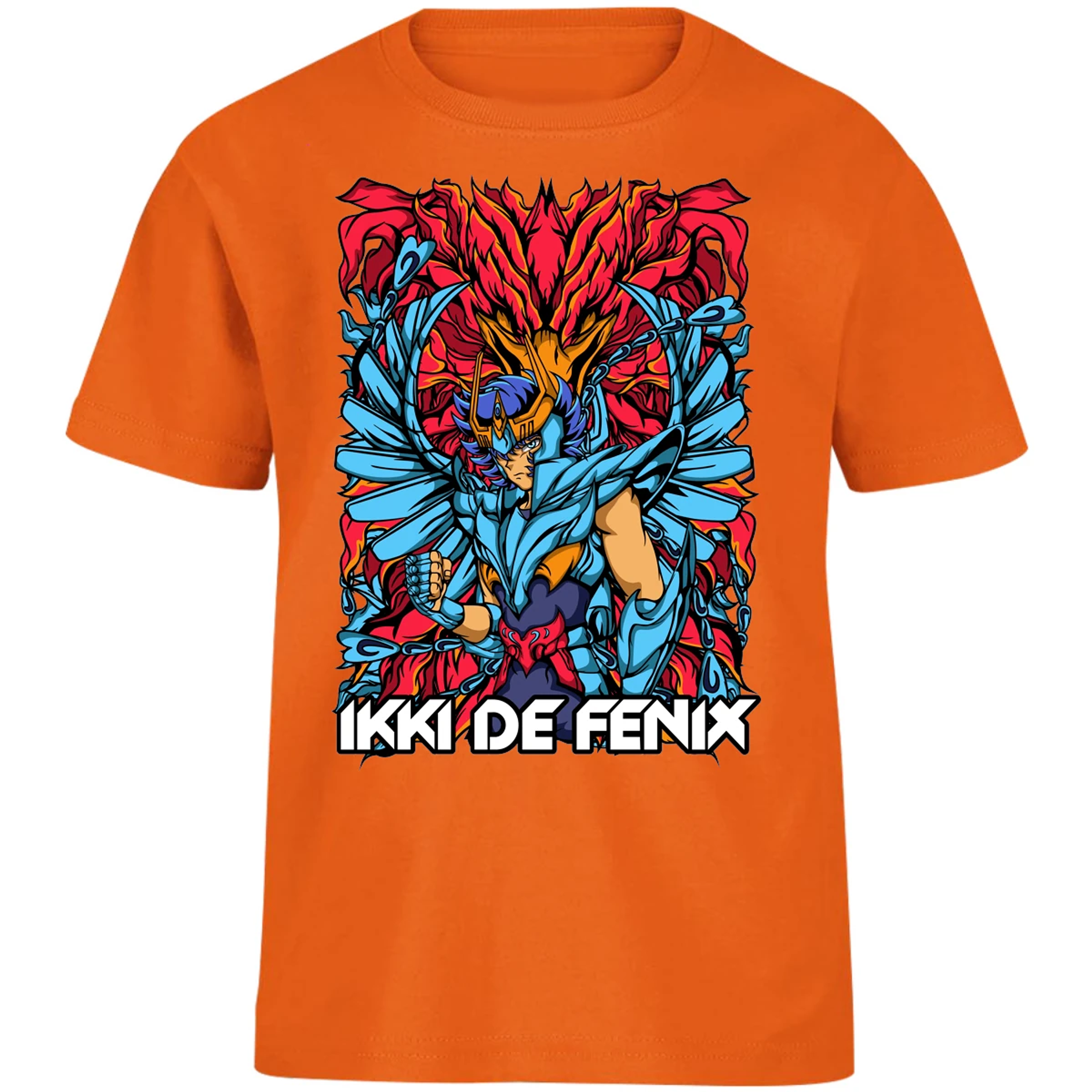 Playera Saint Seiya Fenix Anime para Niño 8