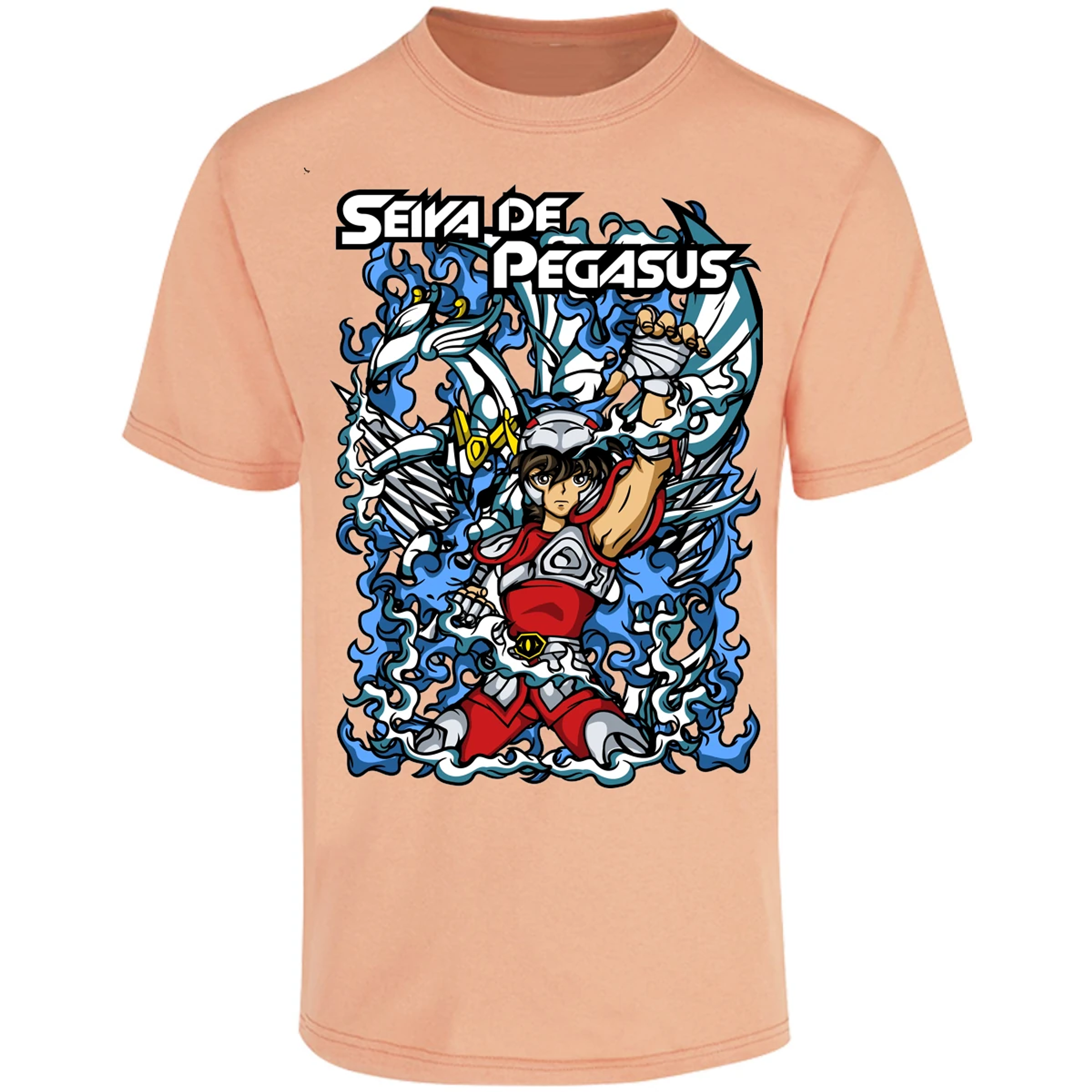 Playera Saint Seiya Seiya Anime para Adulto 28