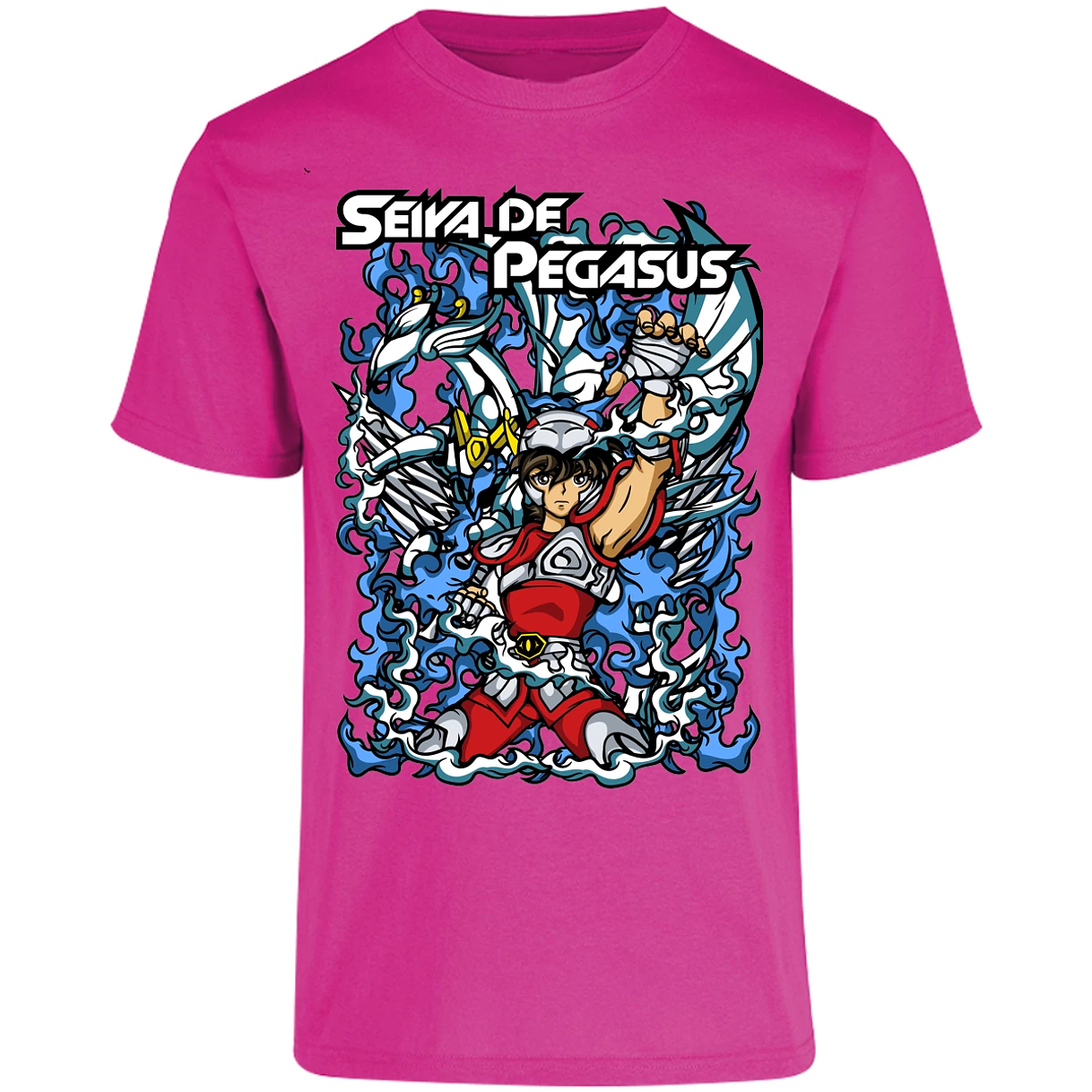 Playera Saint Seiya Seiya Anime para Adulto 23
