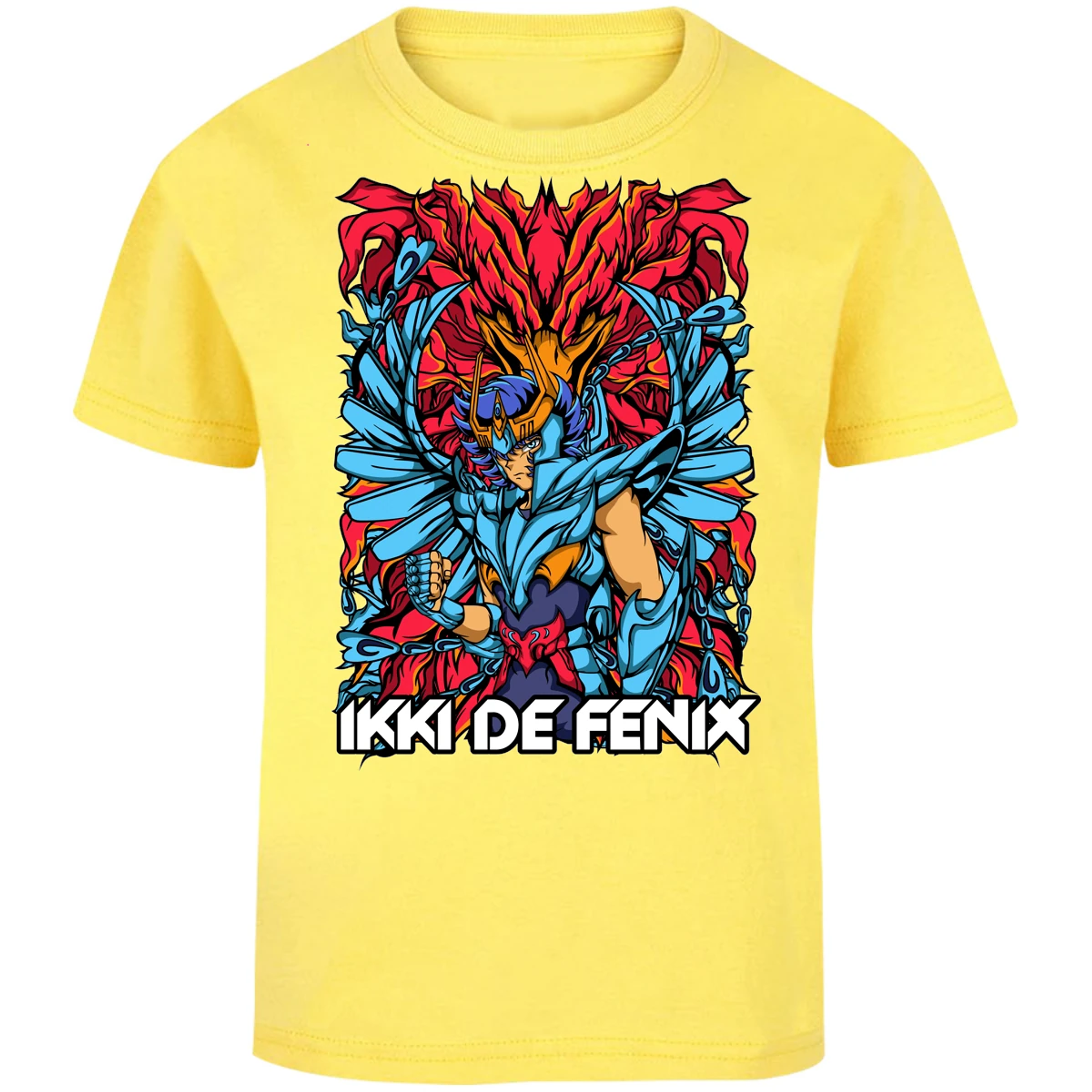 Playera Saint Seiya Fenix Anime para Niño 9