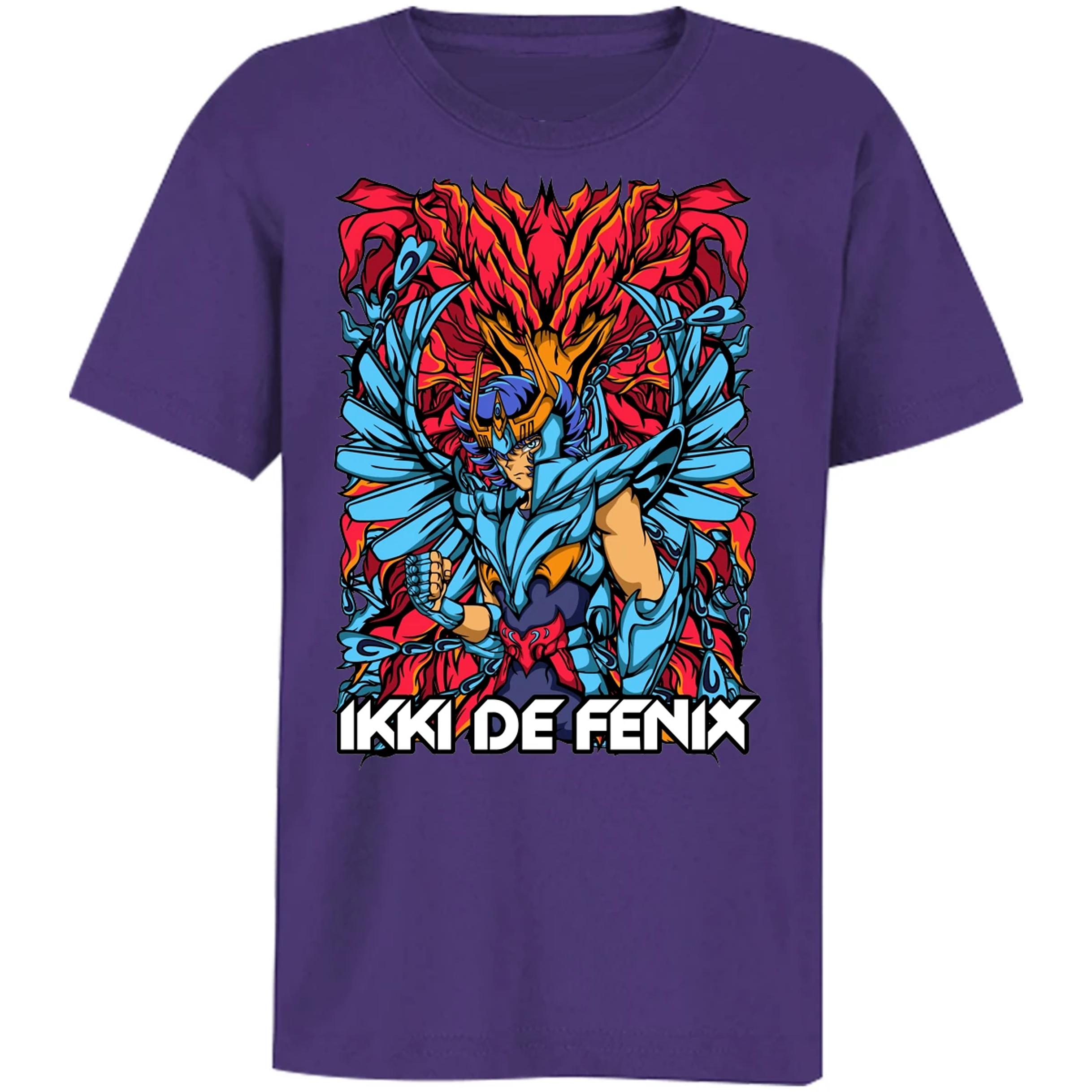 Playera Saint Seiya Fenix Anime para Niño 3