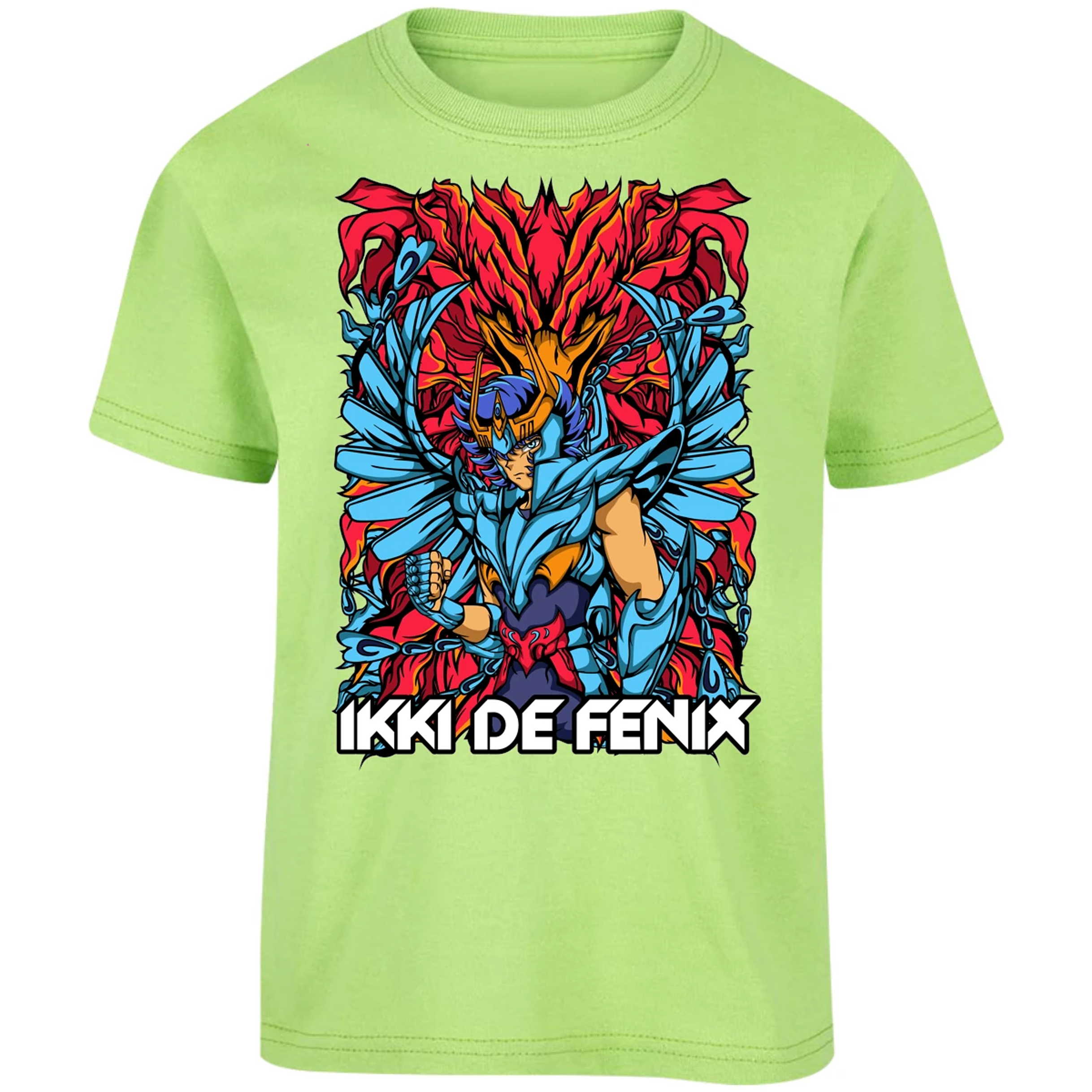 Playera Saint Seiya Fenix Anime para Niño 14