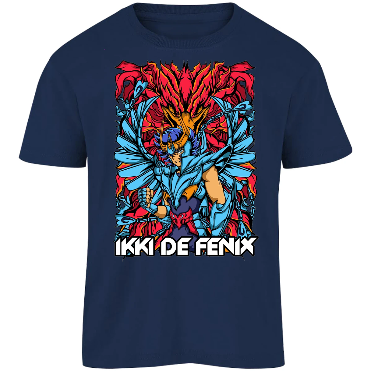 Playera Saint Seiya Fenix Anime para Niño 17
