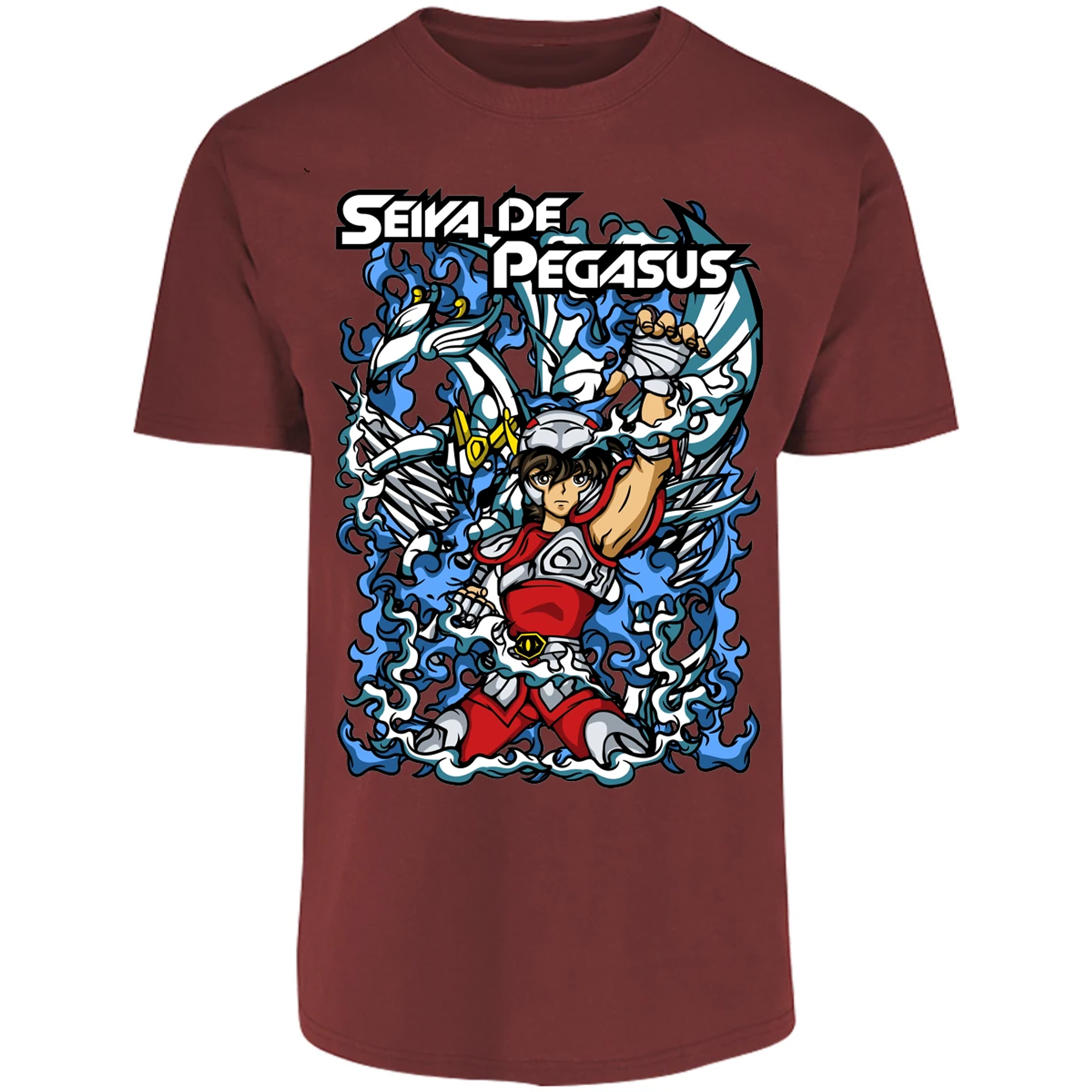 Playera Saint Seiya Seiya Anime para Adulto 19