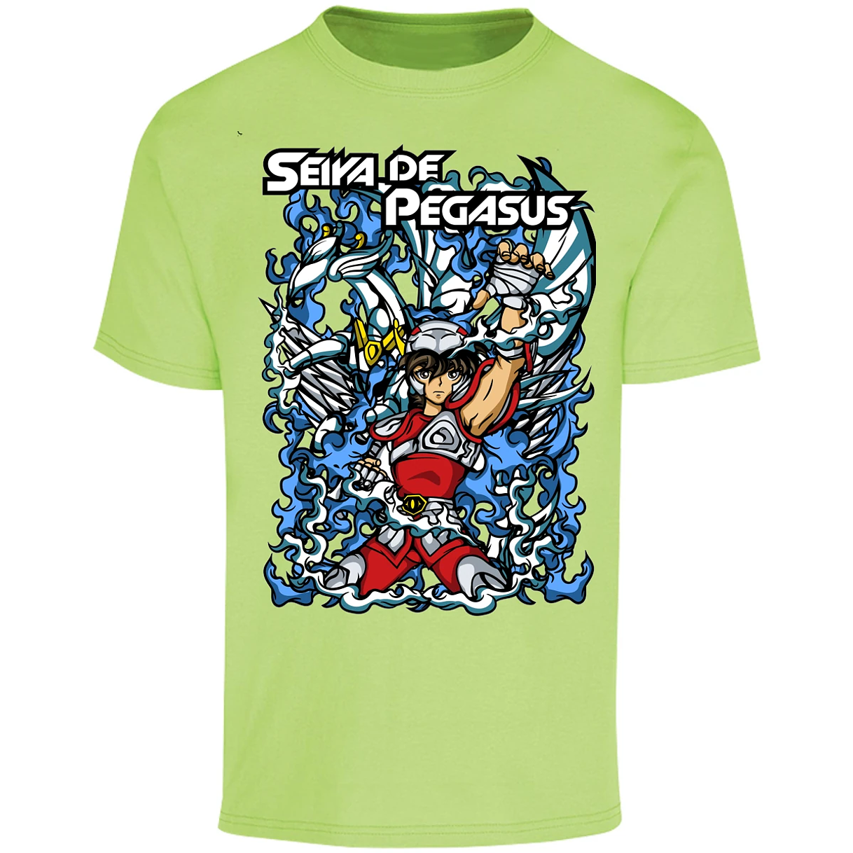 Playera Saint Seiya Seiya Anime para Adulto 10
