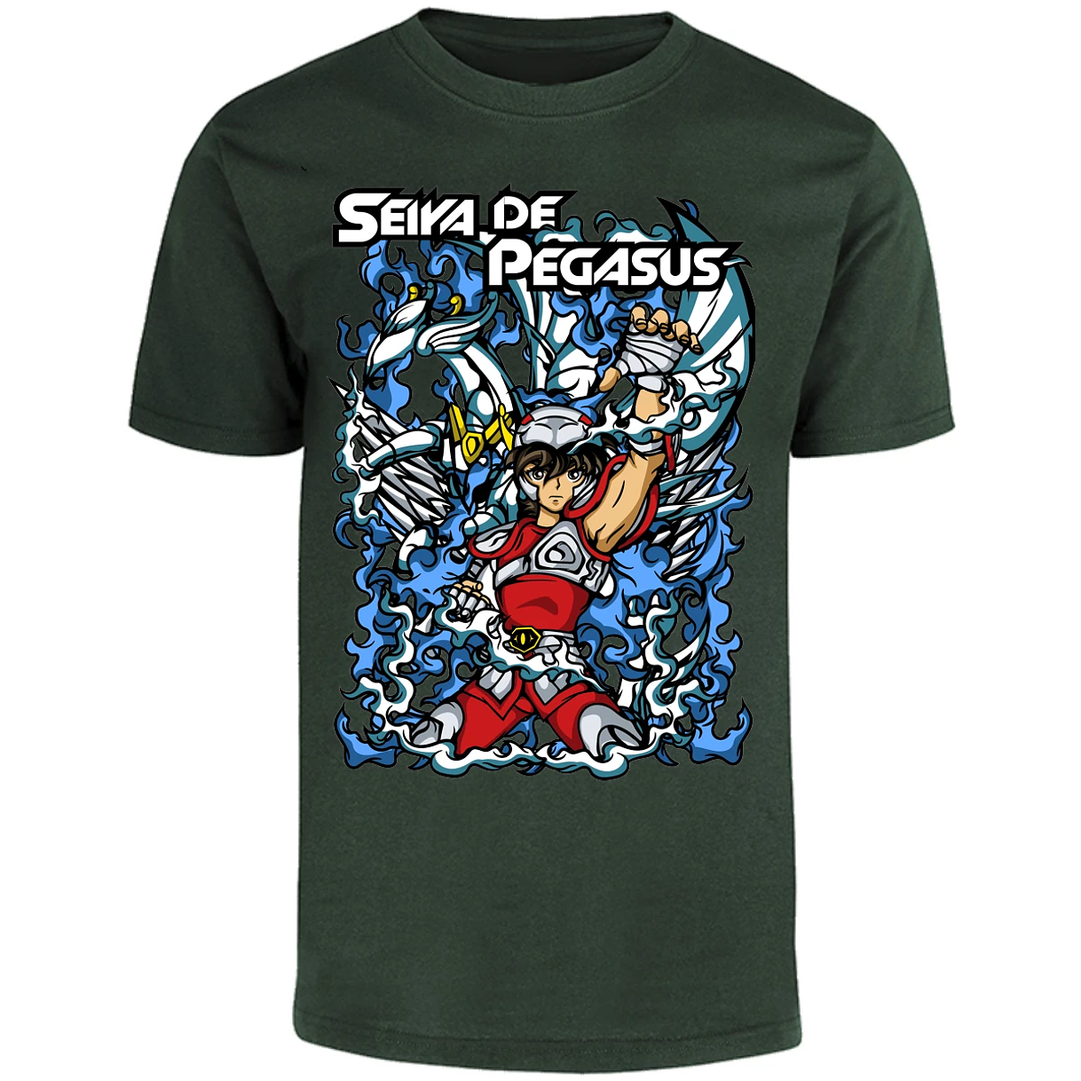 Playera Saint Seiya Seiya Anime para Adulto 16