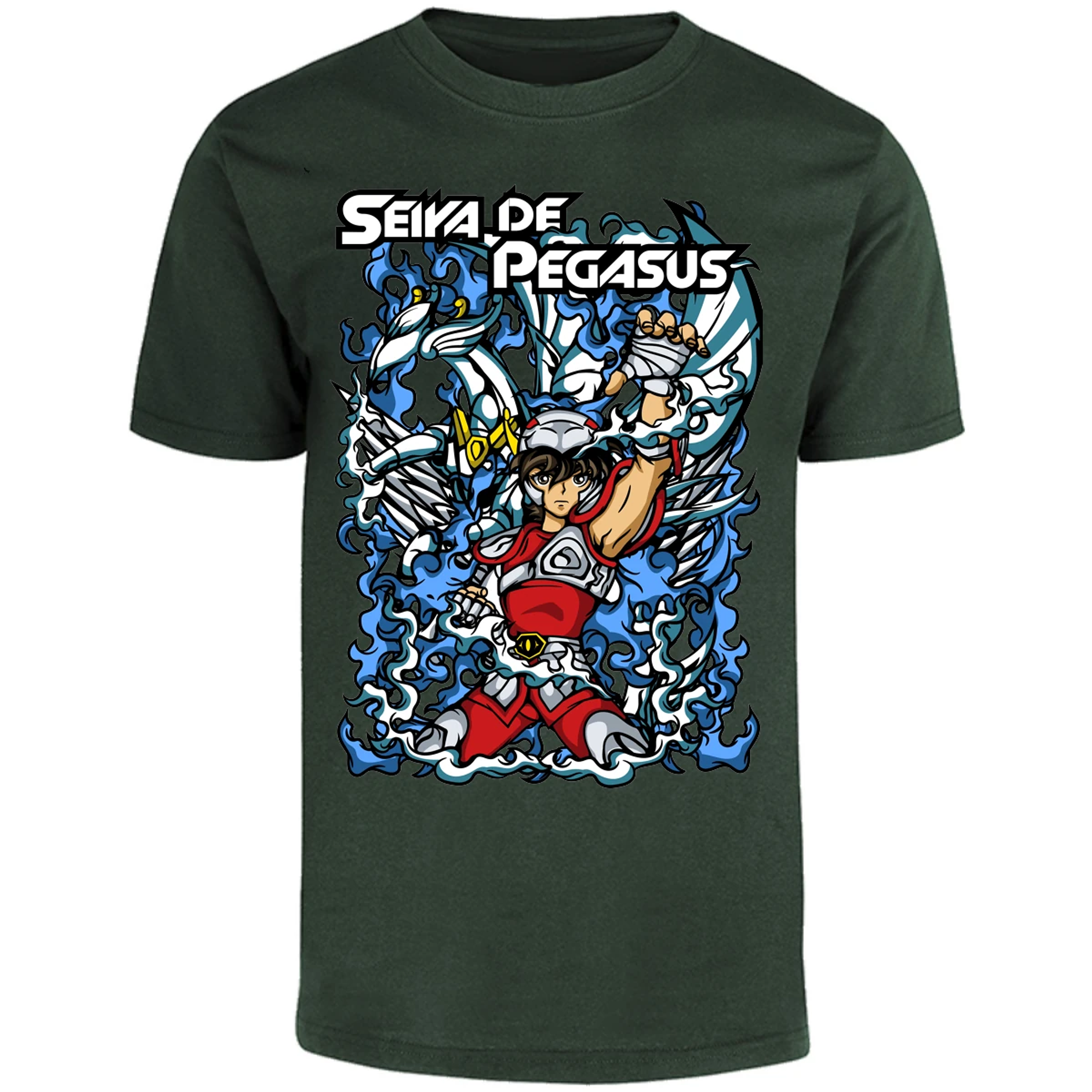 Playera Saint Seiya Seiya Anime para Adulto 16