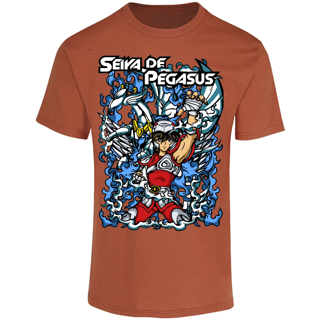Playera Saint Seiya Seiya Anime para Adulto 25