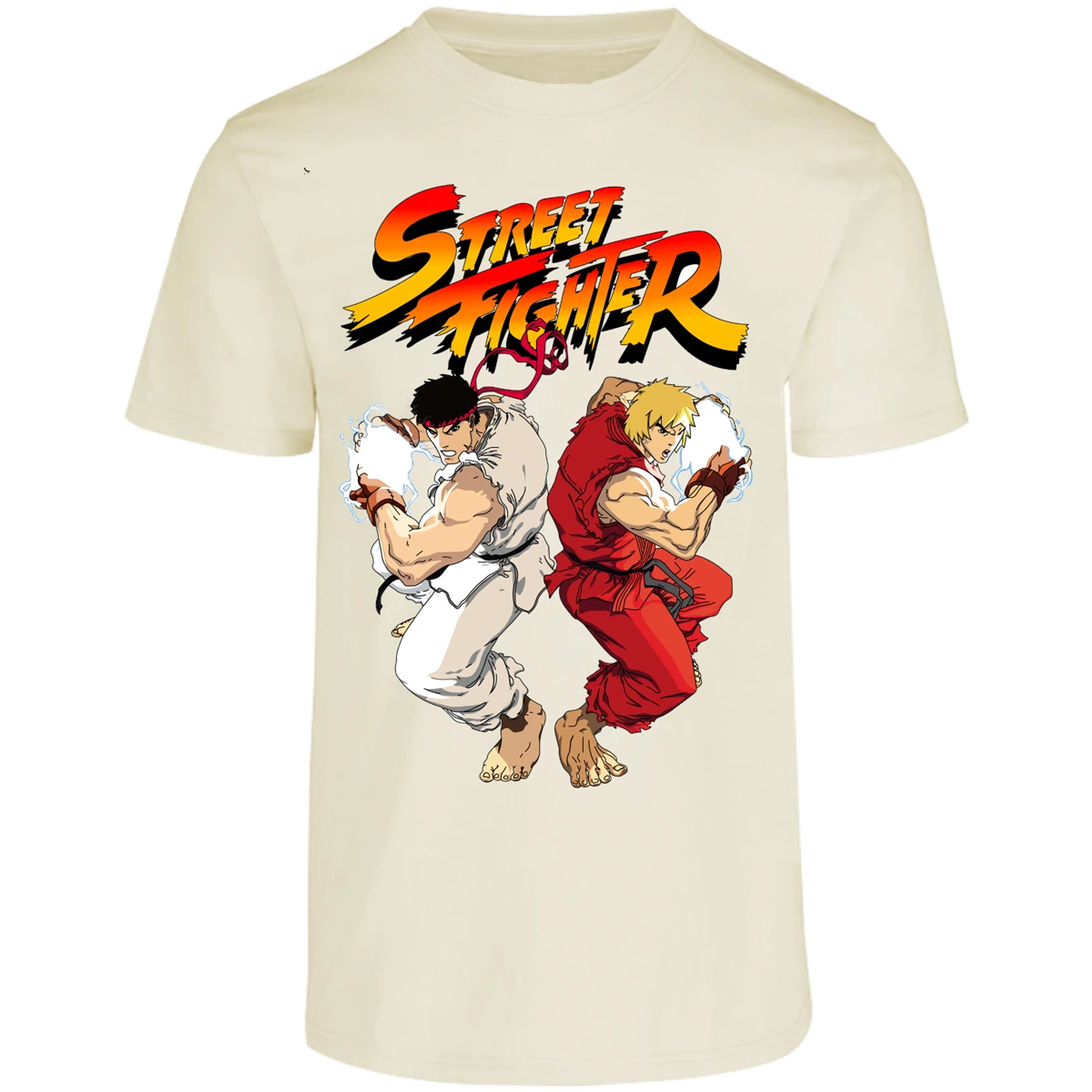 Playera Street Fighter Ryu Y Ken para Adulto 15