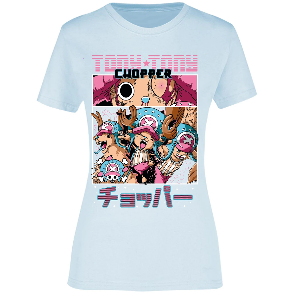 Blusa One Piece Chopper Blusa para Mujer 4