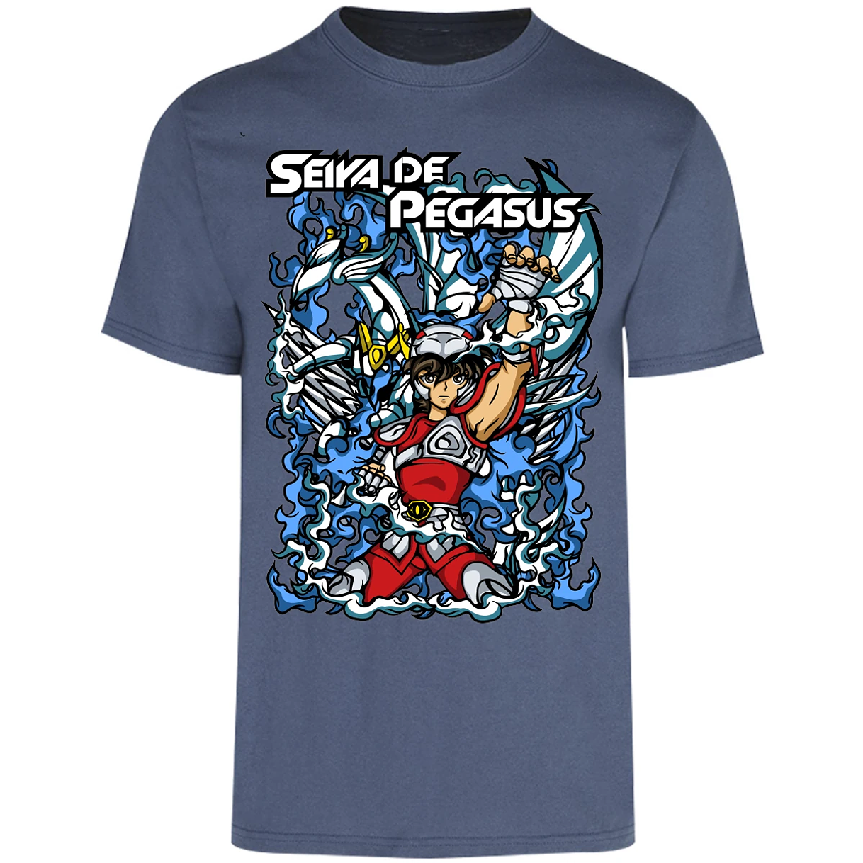 Playera Saint Seiya Seiya Anime para Adulto 22