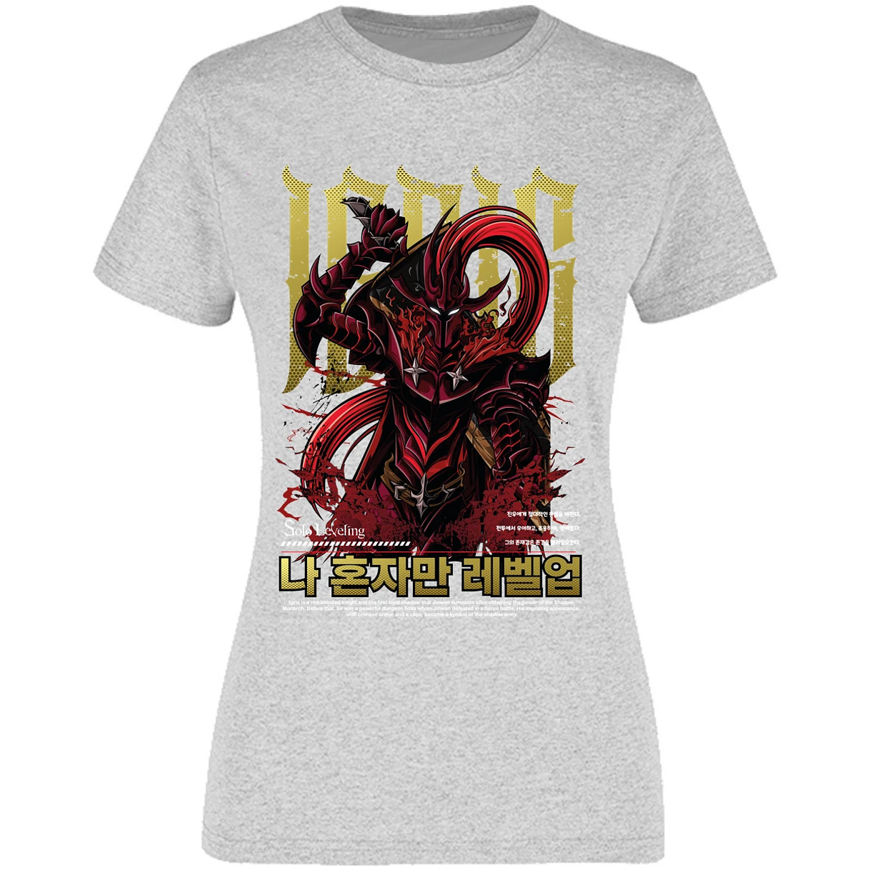 Blusa Solo Leveling Igris Solo Leveling Blusa para Mujer 12