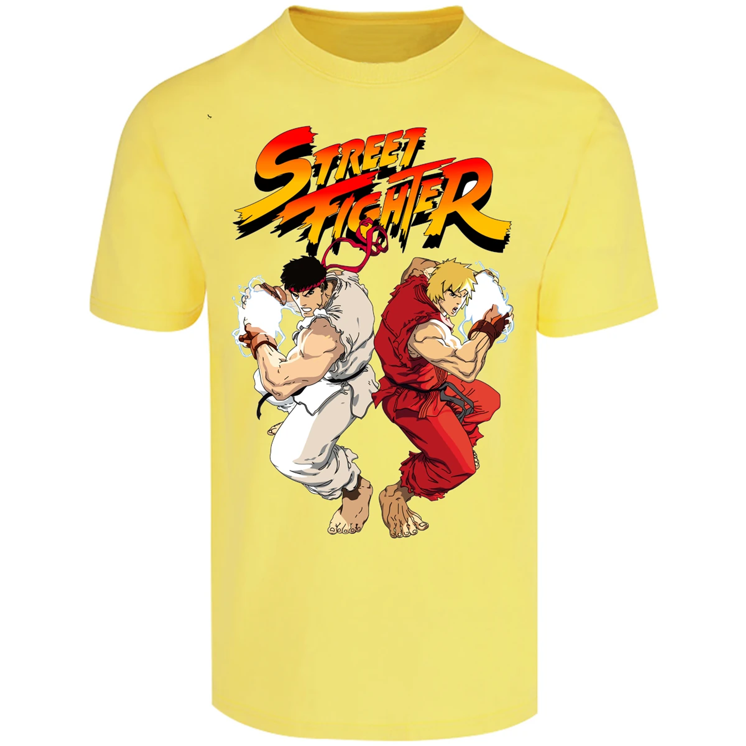 Playera Street Fighter Ryu Y Ken para Adulto 8